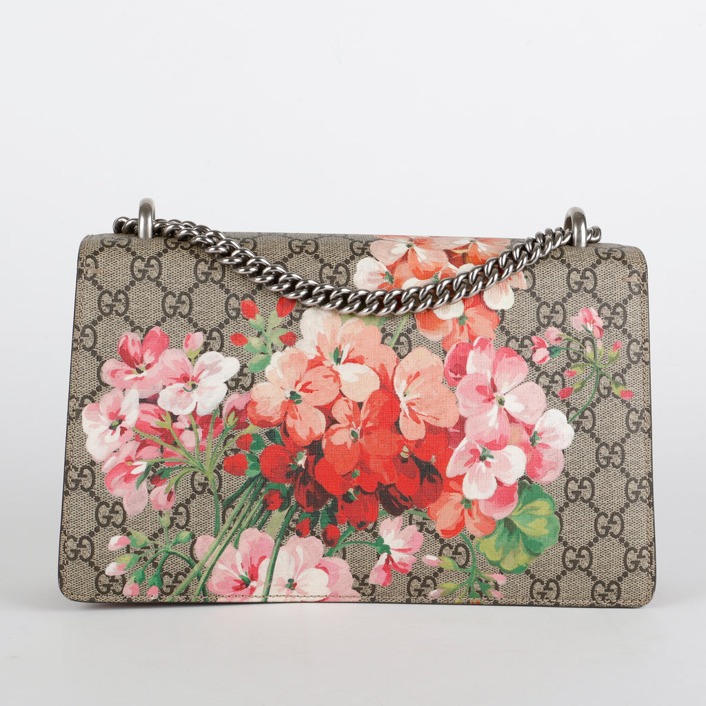 Small GG Blooms Dionysus Shoulder Bag, Pink
