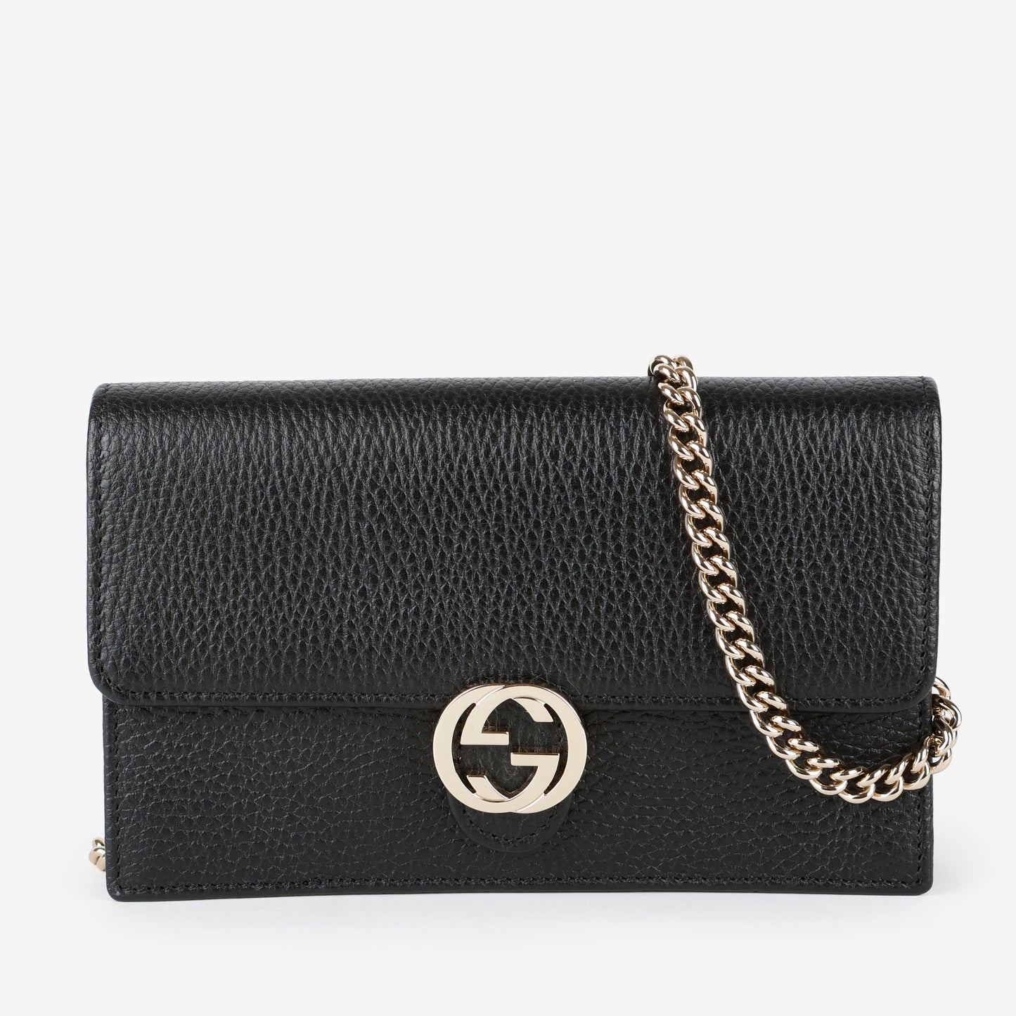 Interlocking G Wallet on Chain, Black