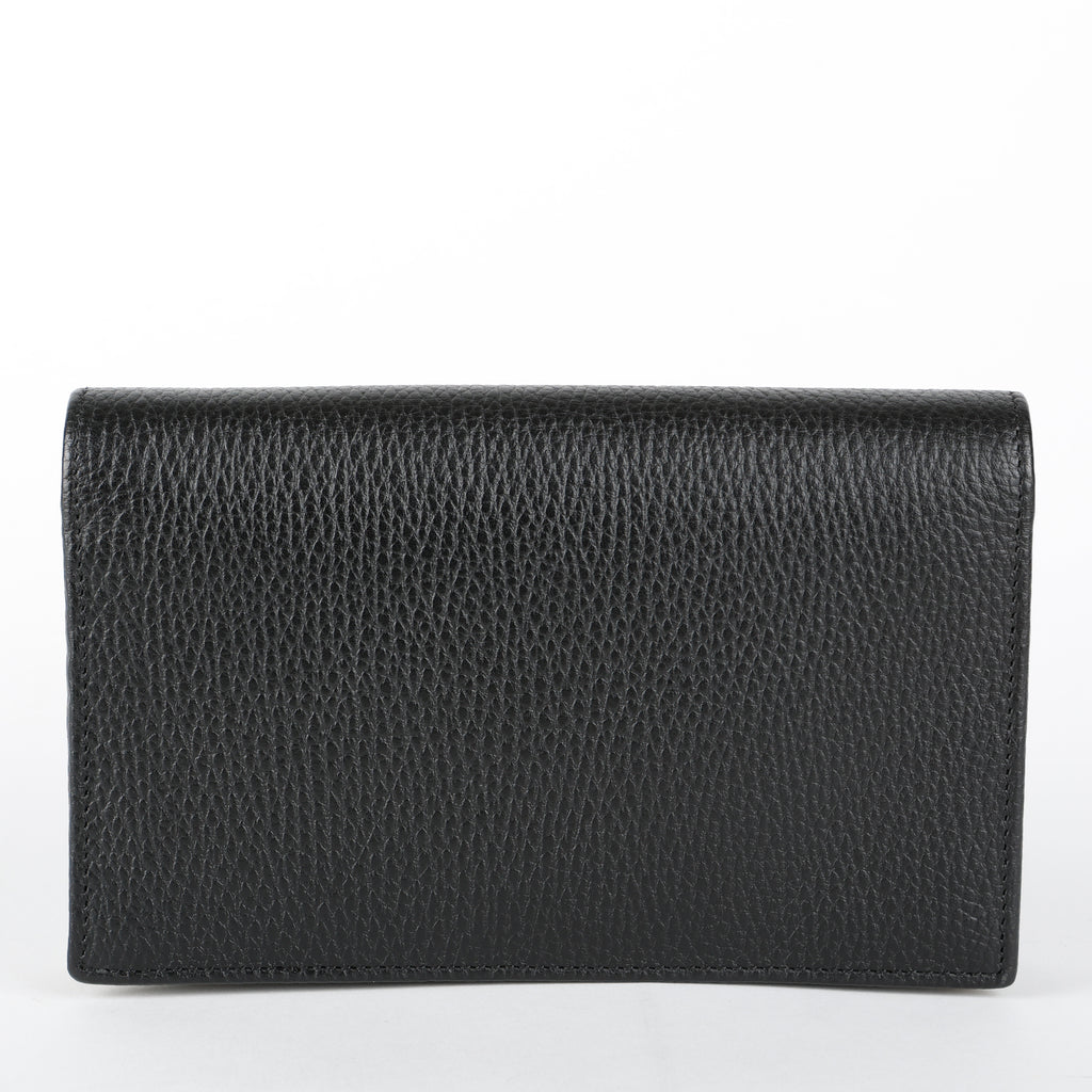 Interlocking G Wallet on Chain, Black