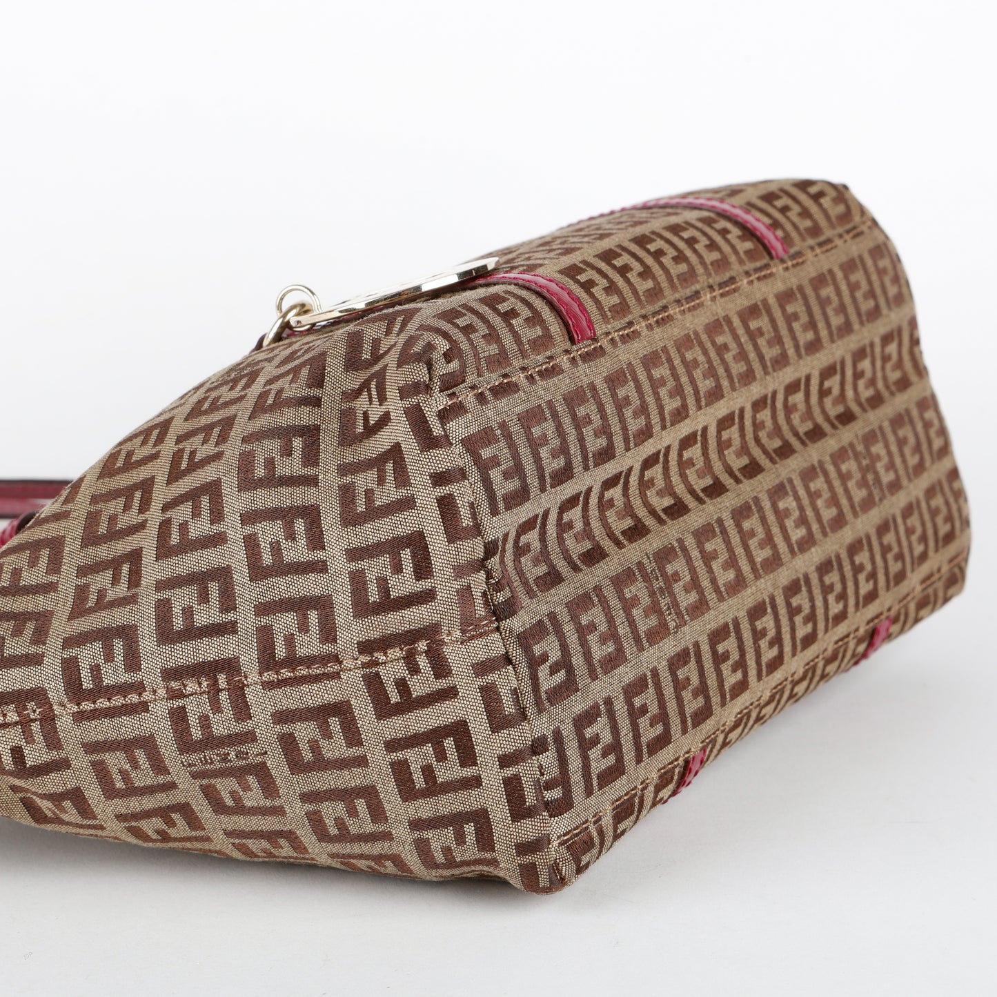 Zucchino Charm Tote, Canvas/Fuchsia