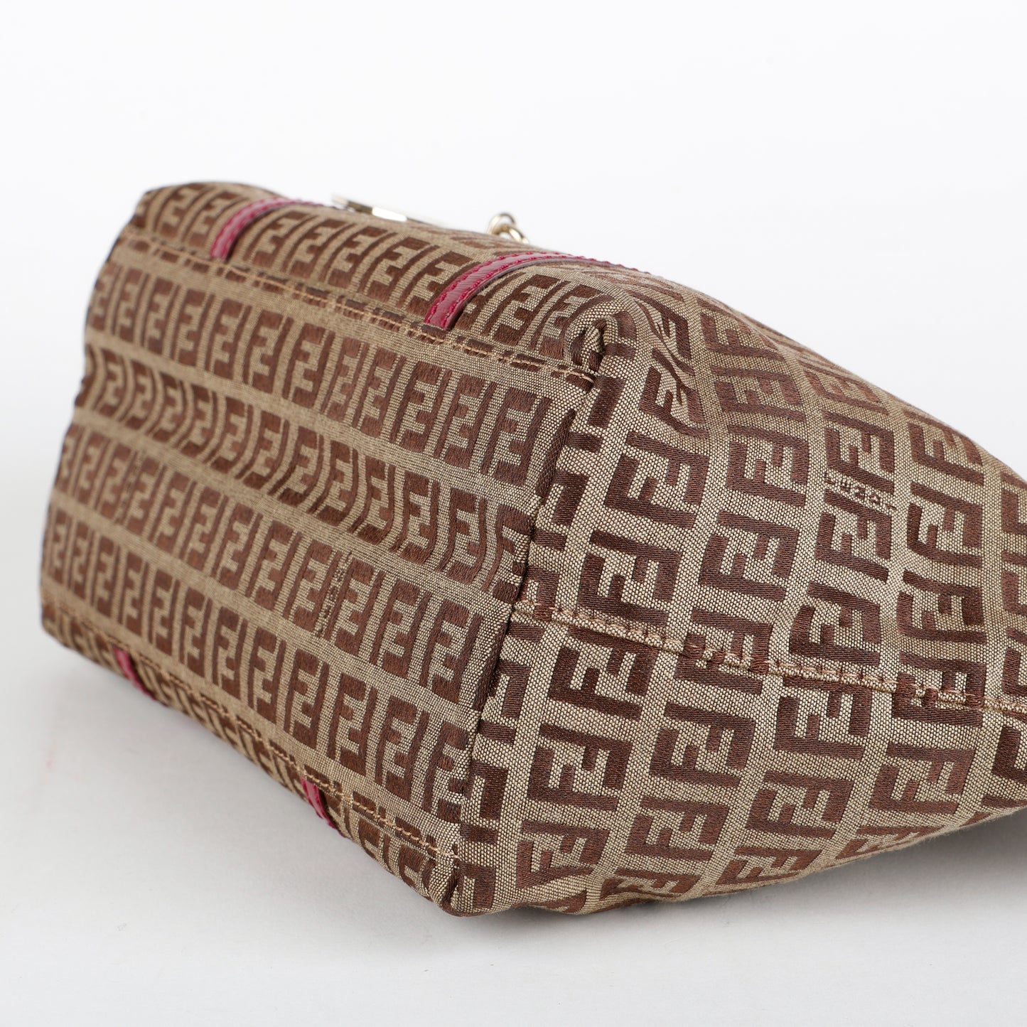 Zucchino Charm Tote, Canvas/Fuchsia