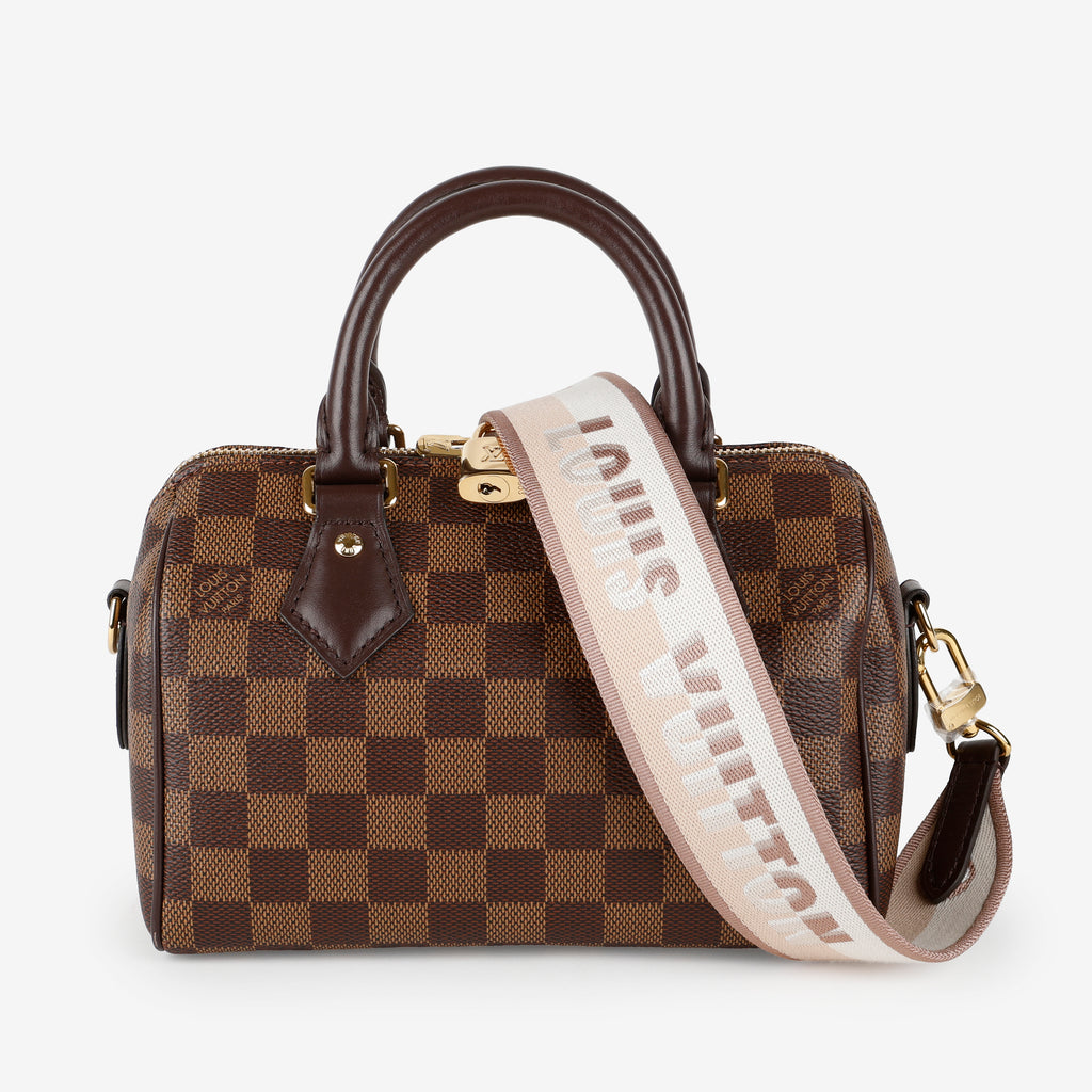 Speedy 20 Bandouliere, Damier Ebene