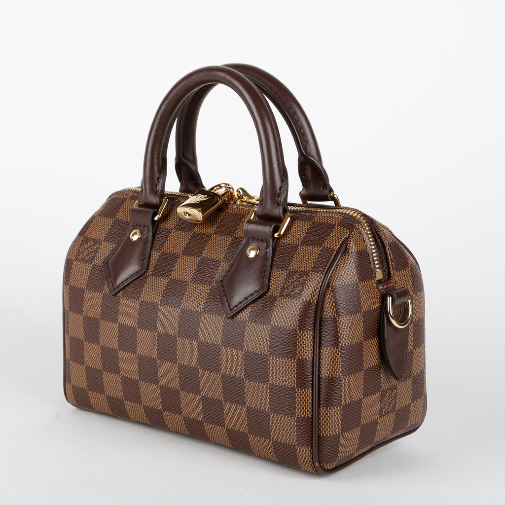 Speedy 20 Bandouliere, Damier Ebene
