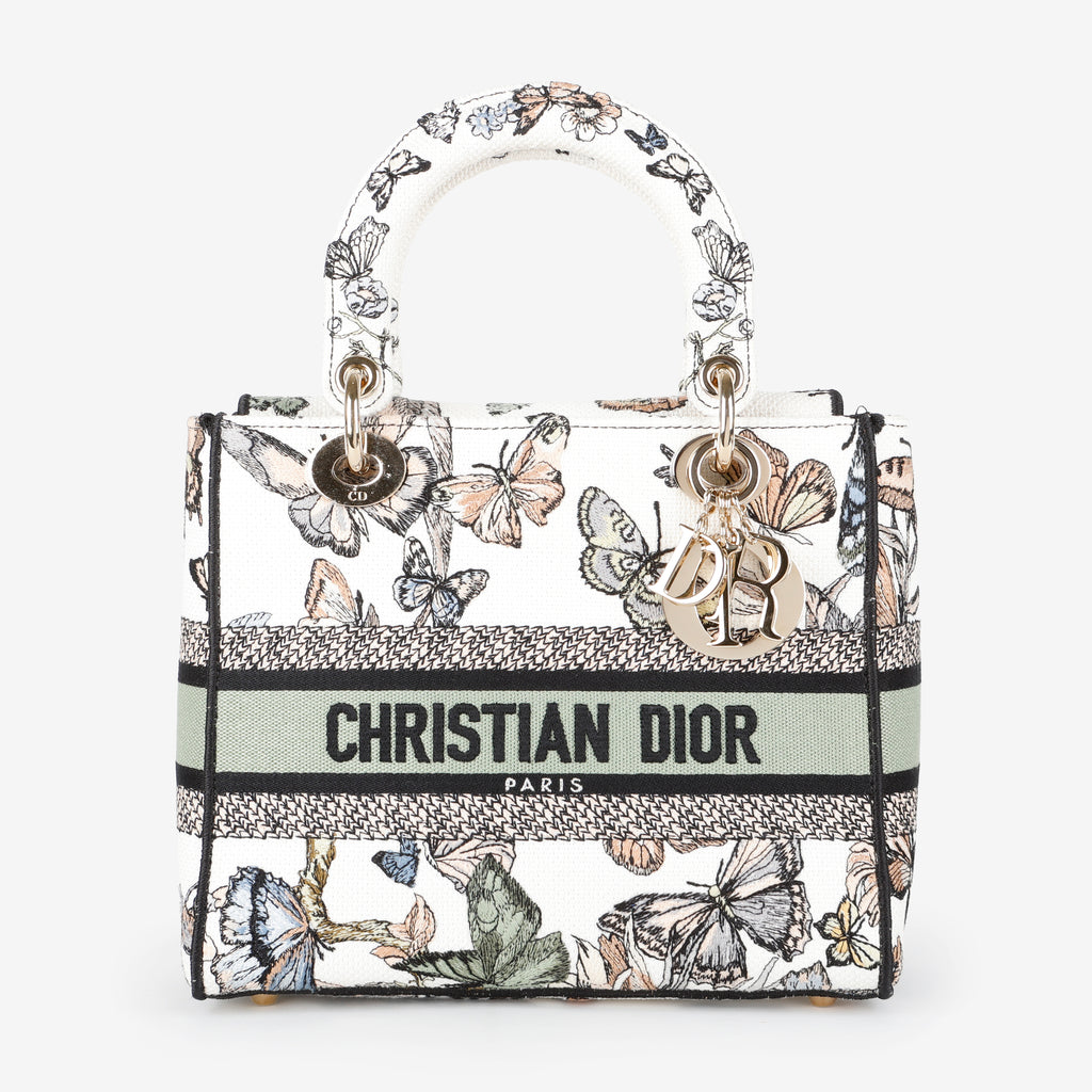 Medium D-Lite, White Floral