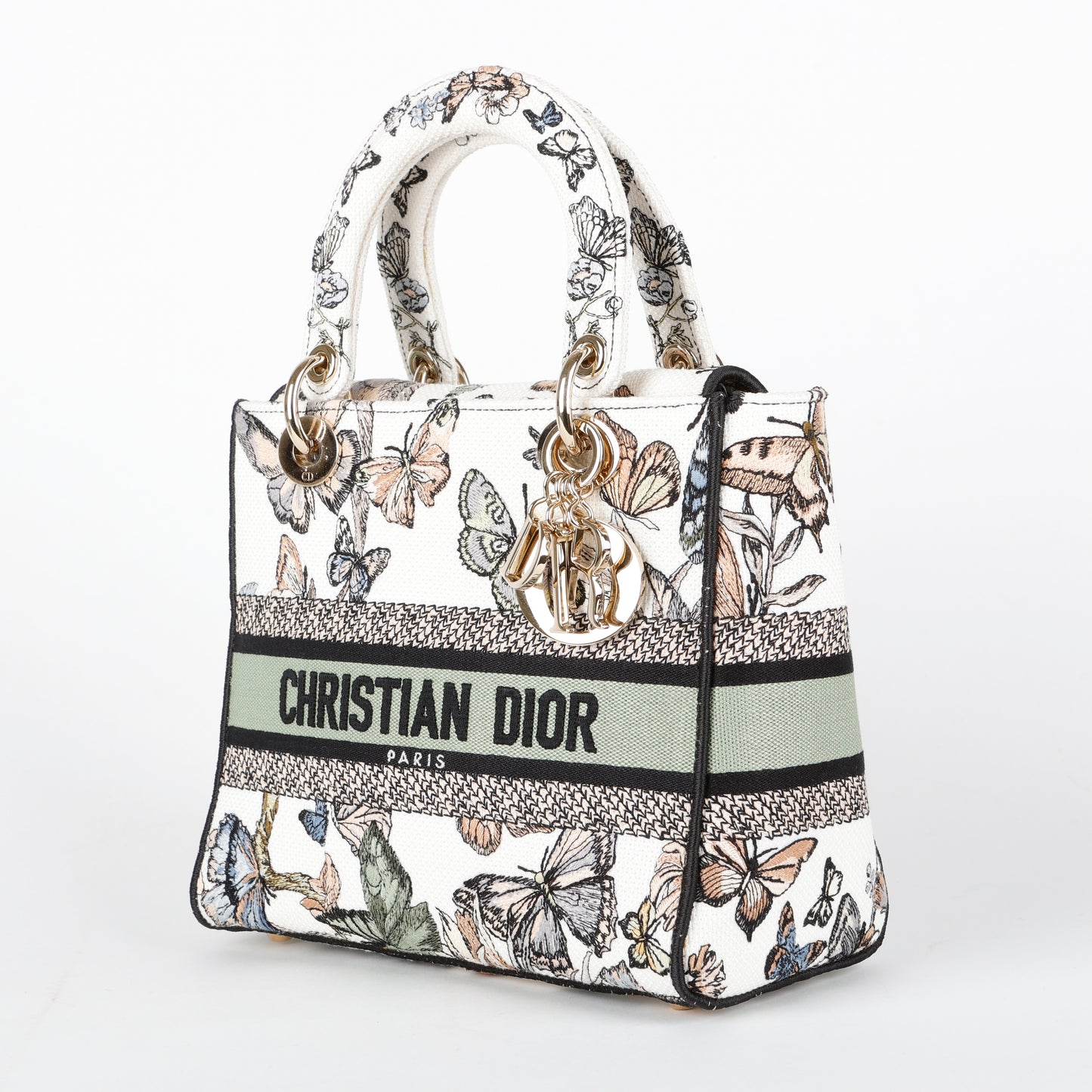 Medium D-Lite, White Floral