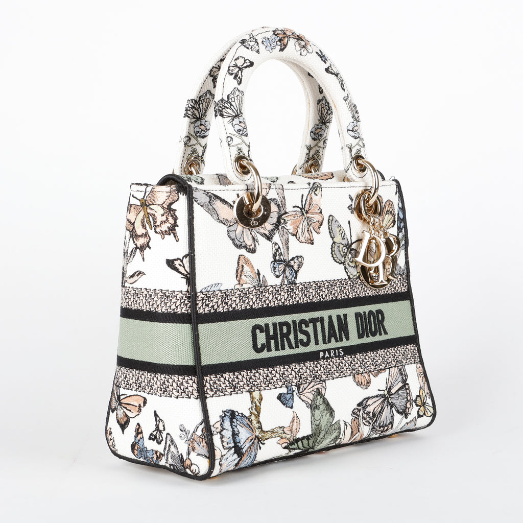 Medium D-Lite, White Floral
