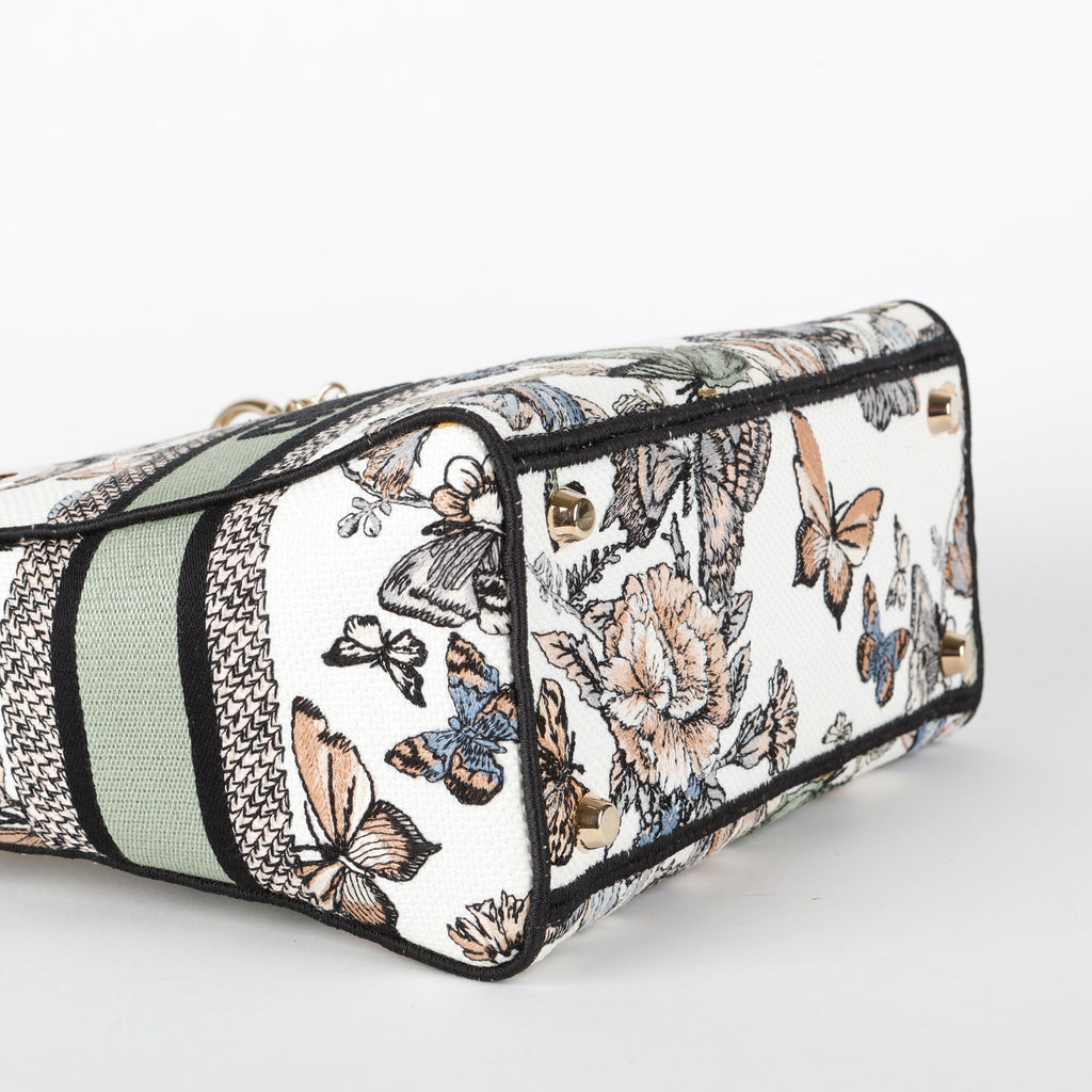 Medium D-Lite, White Floral