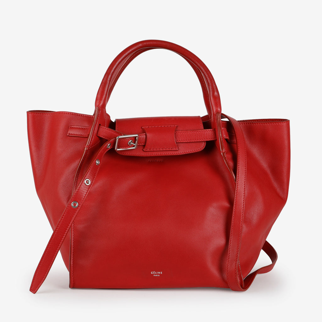 Small Big Bag, Red Calfskin