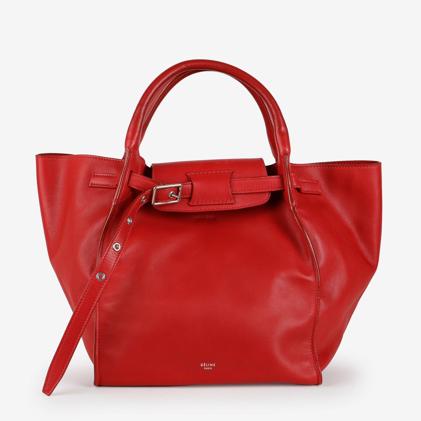Small Big Bag, Red Calfskin