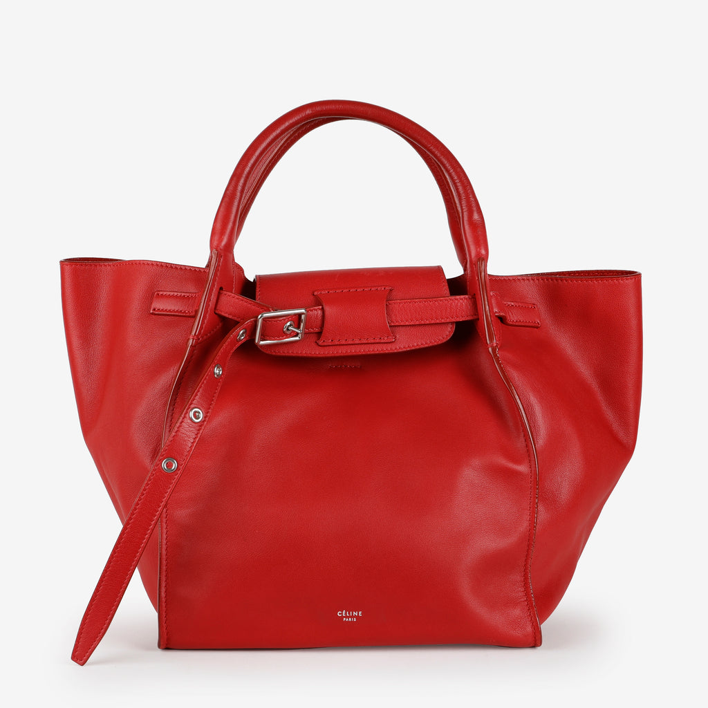 Small Big Bag, Red Calfskin