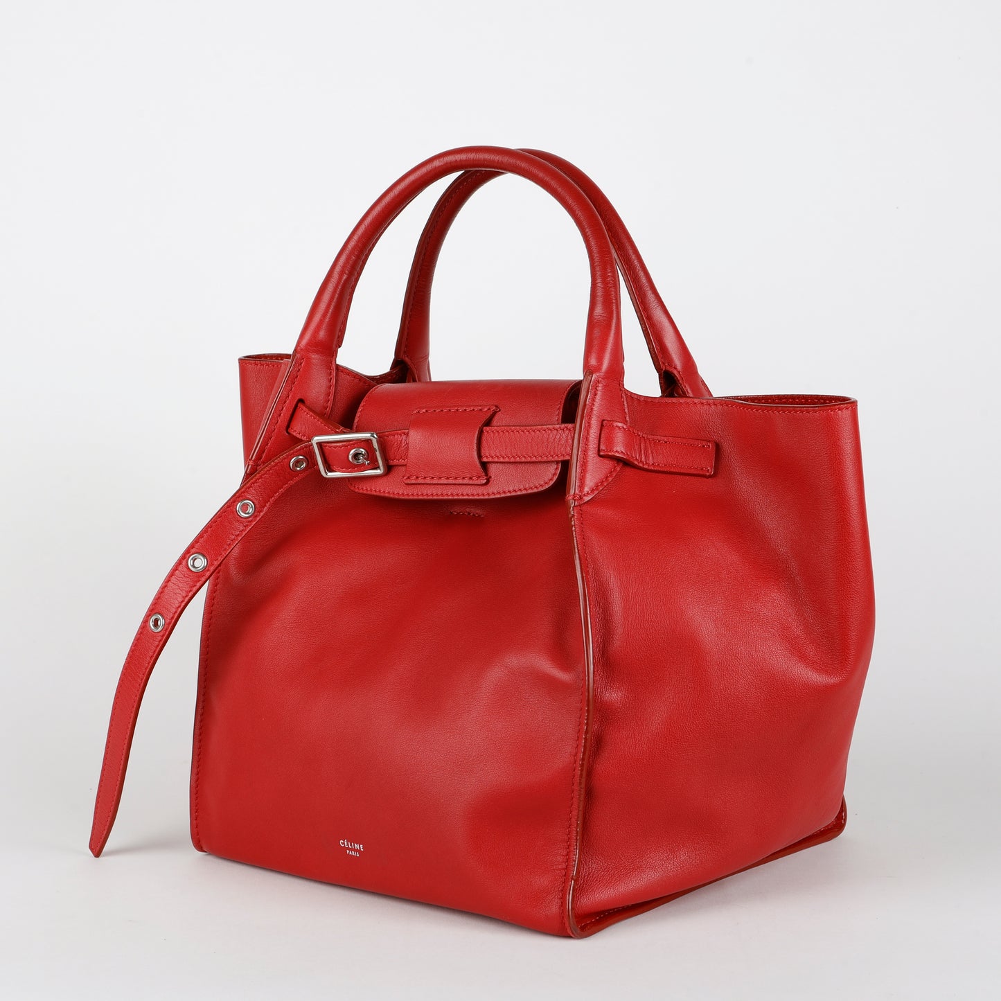 Small Big Bag, Red Calfskin