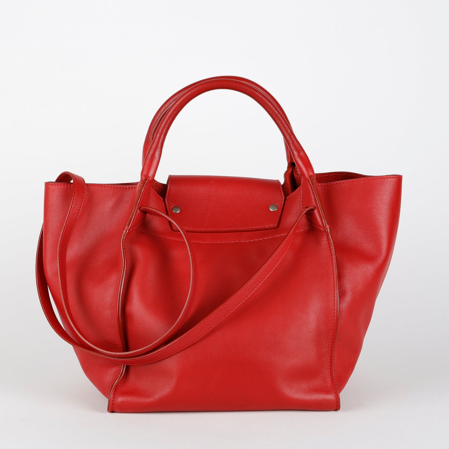 Small Big Bag, Red Calfskin