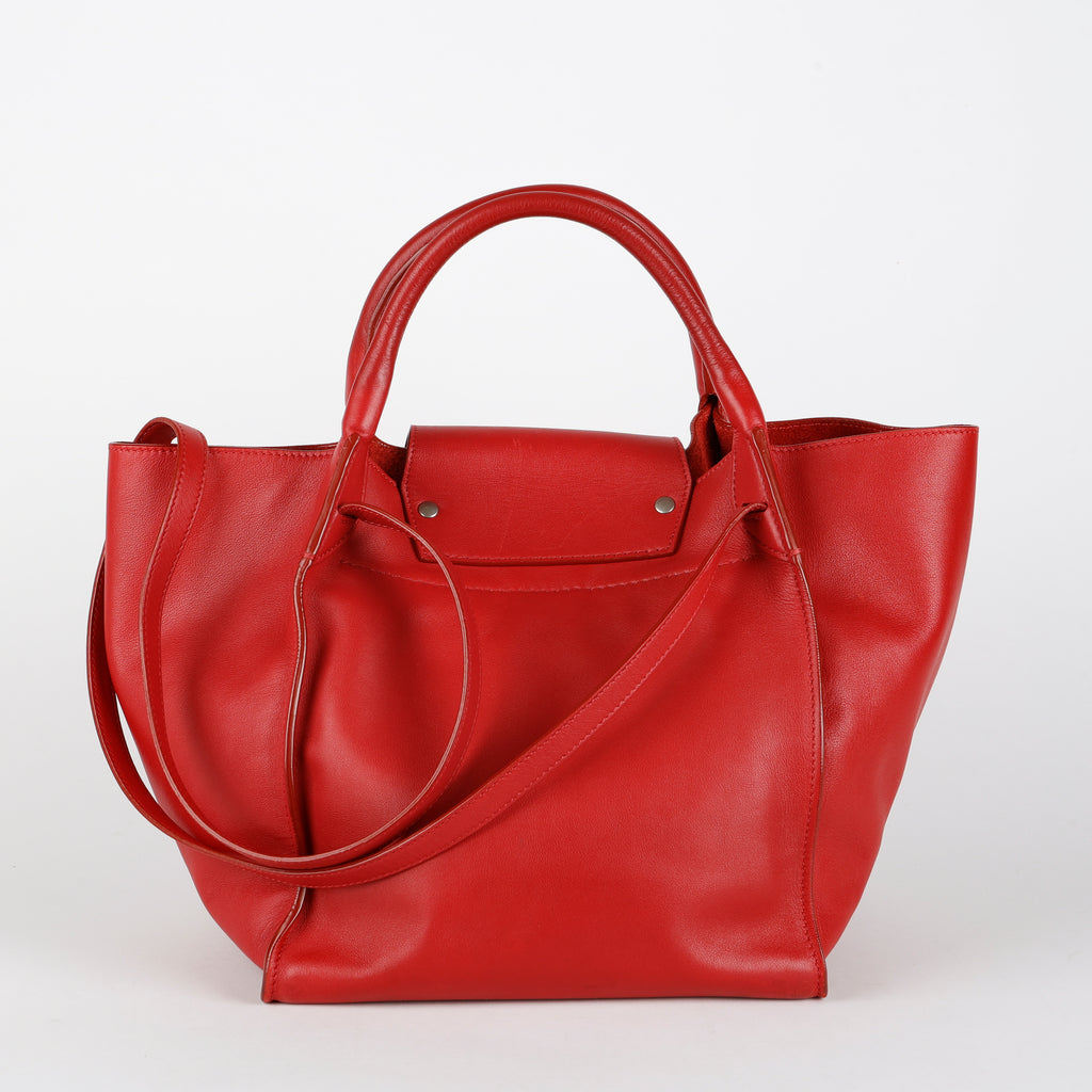 Small Big Bag, Red Calfskin