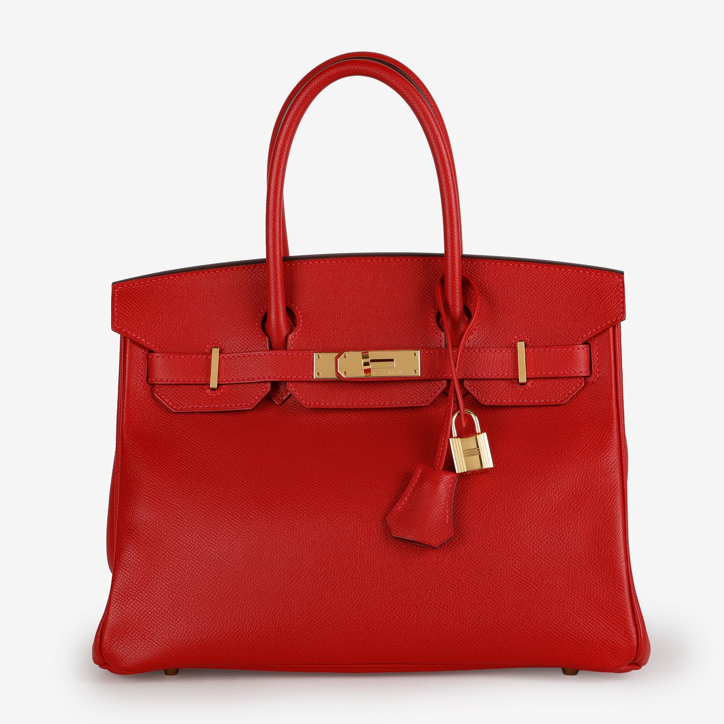 Birkin 30, Rouge Casaque Epsom GHW (2015)