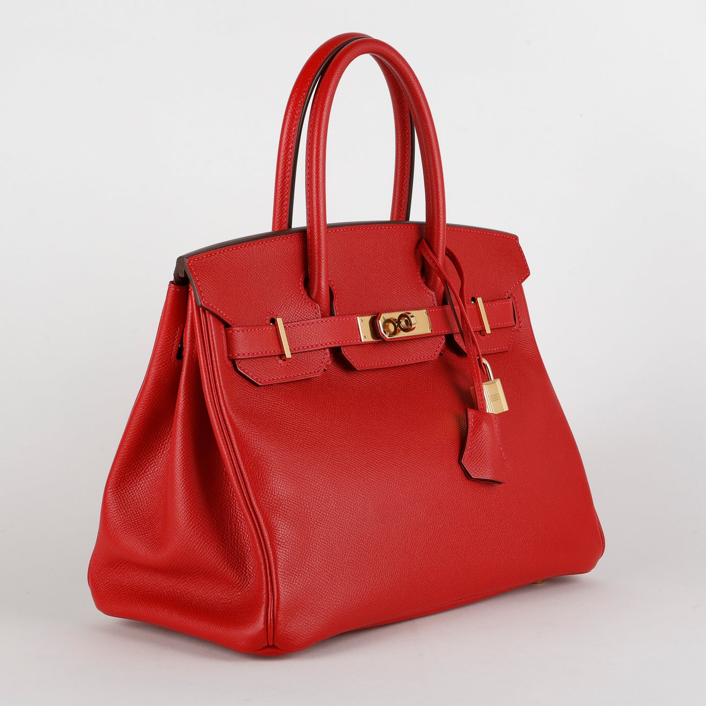 Birkin 30, Rouge Casaque Epsom GHW (2015)