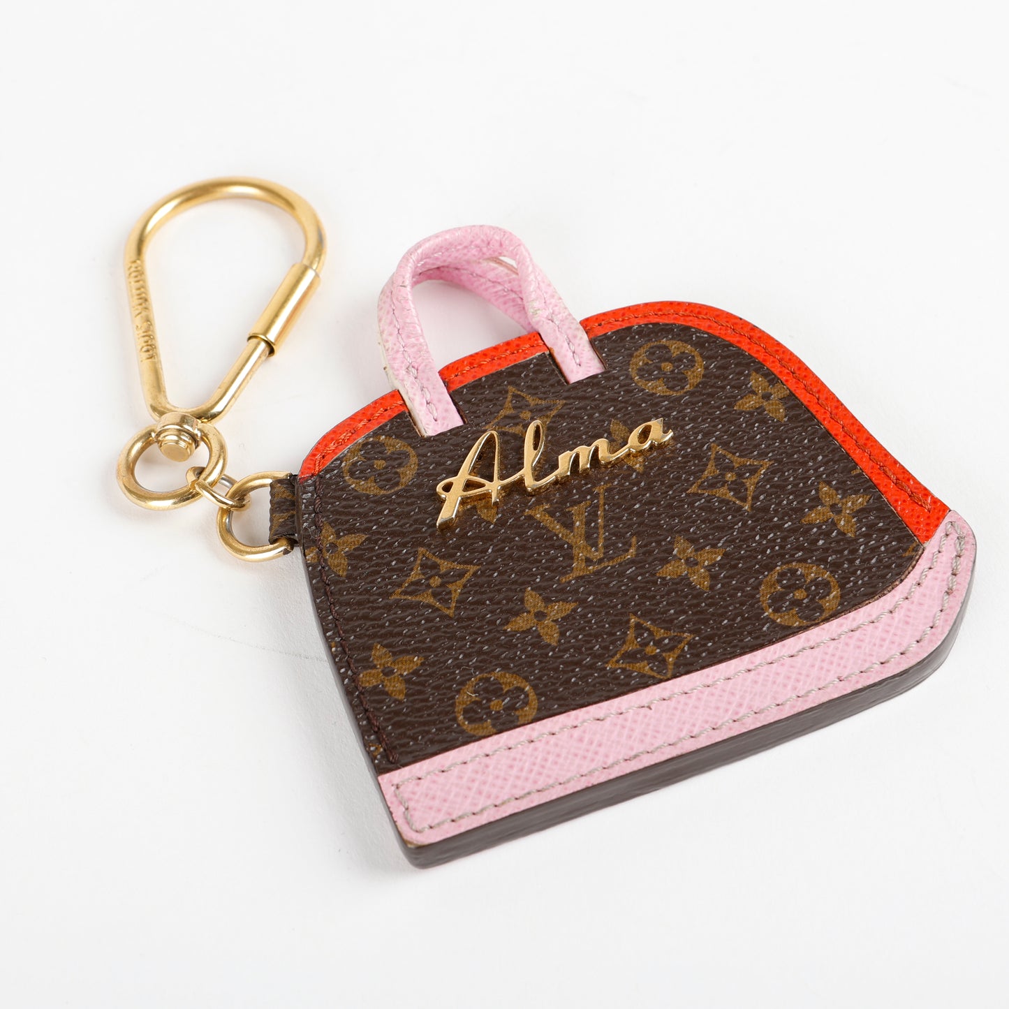 Monogram Alma Bag Charm