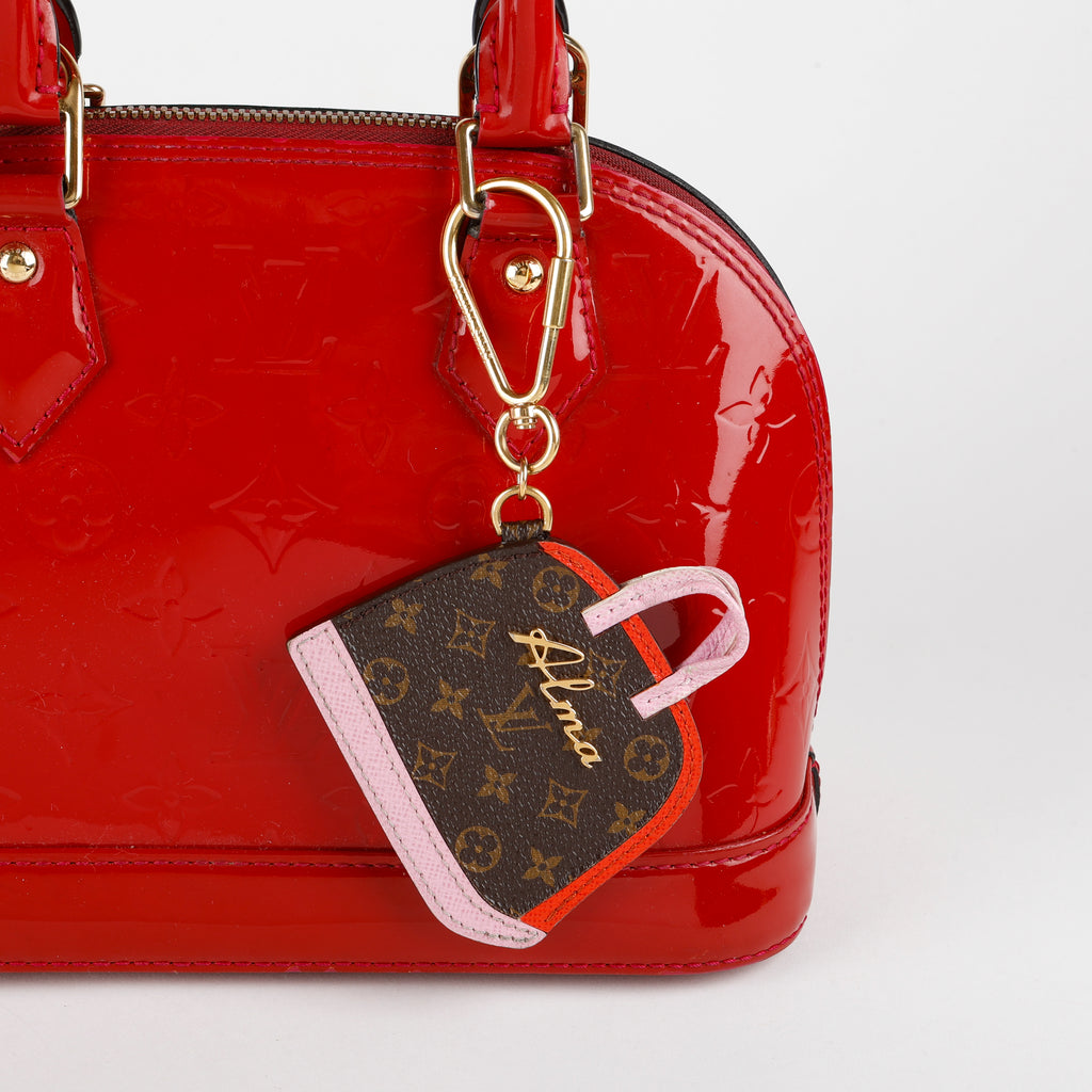 Monogram Alma Bag Charm