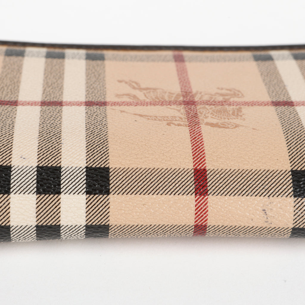 Penrose Continental Wallet, Coated Haymarket Check