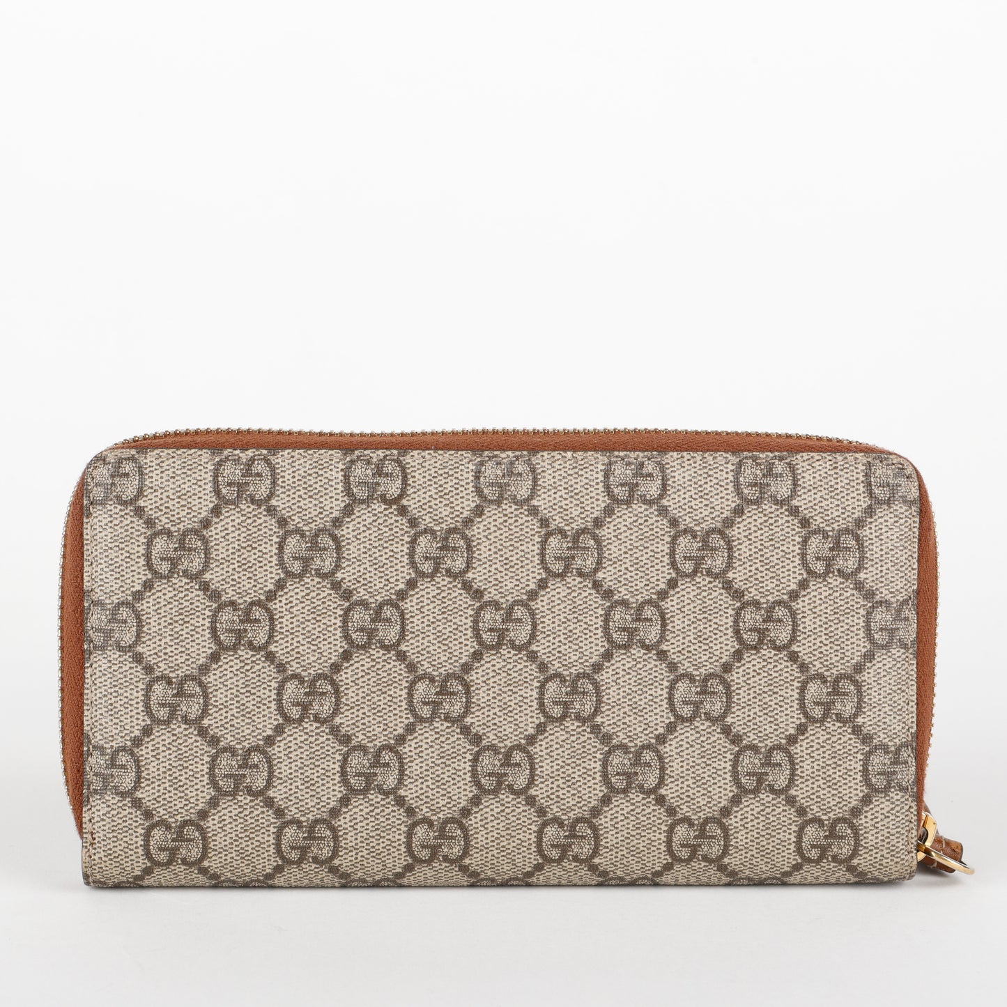 Embroidered Butterfly Supreme Zip Around Long Wallet, Canvas