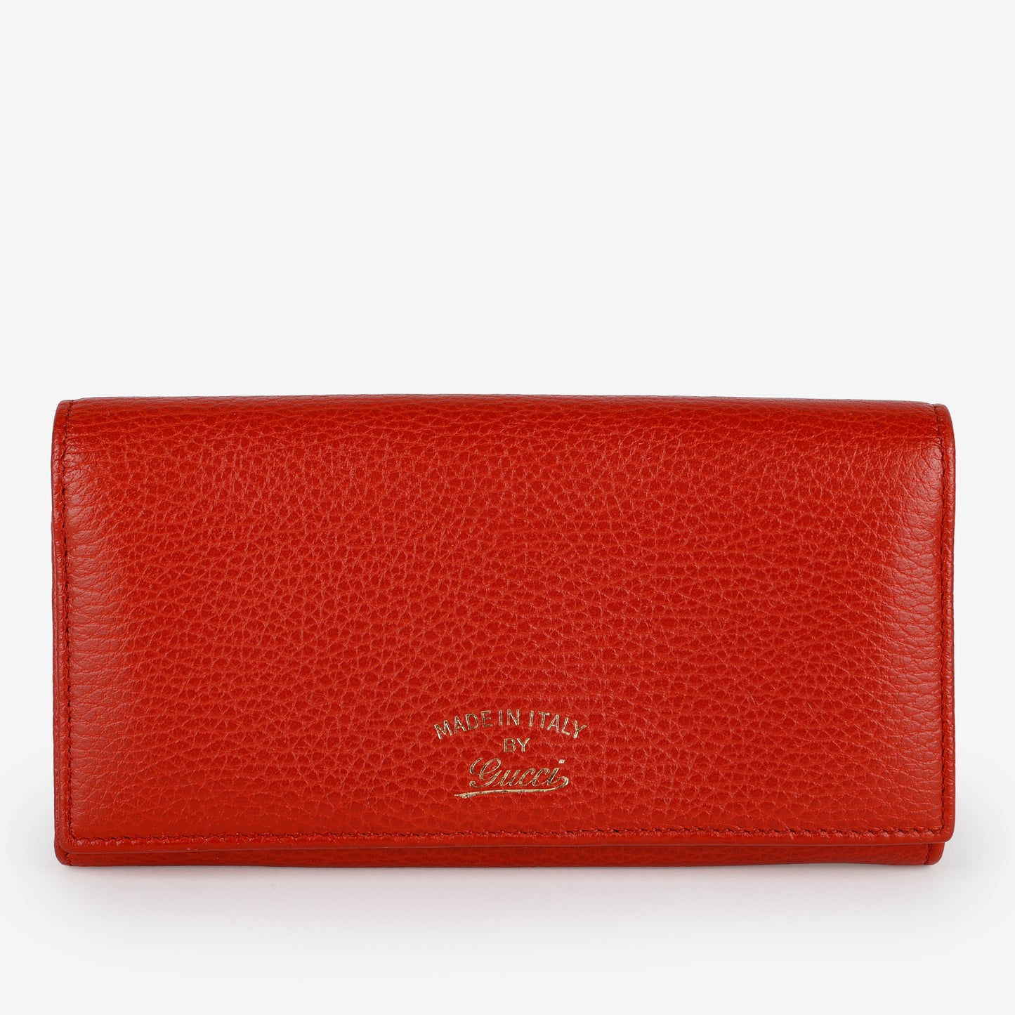 Swing Continental Wallet, Red Calfskin