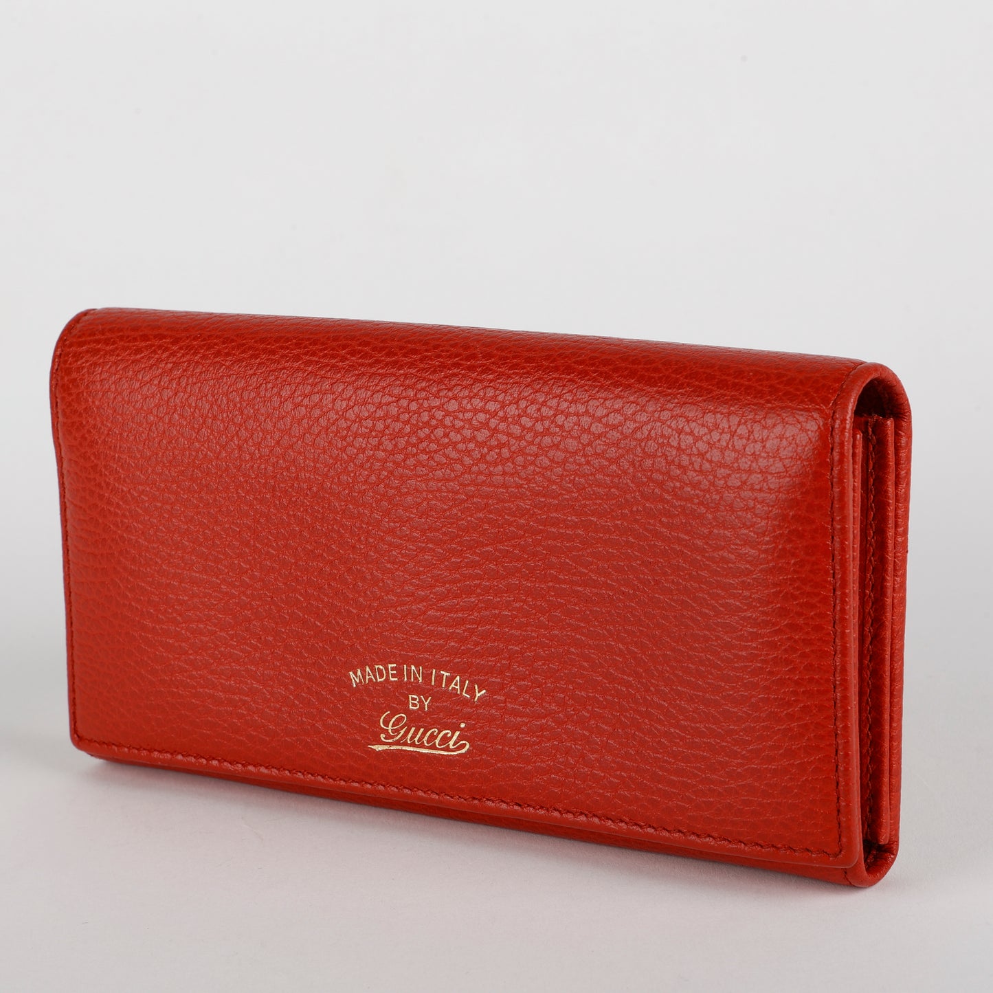 Swing Continental Wallet, Red Calfskin