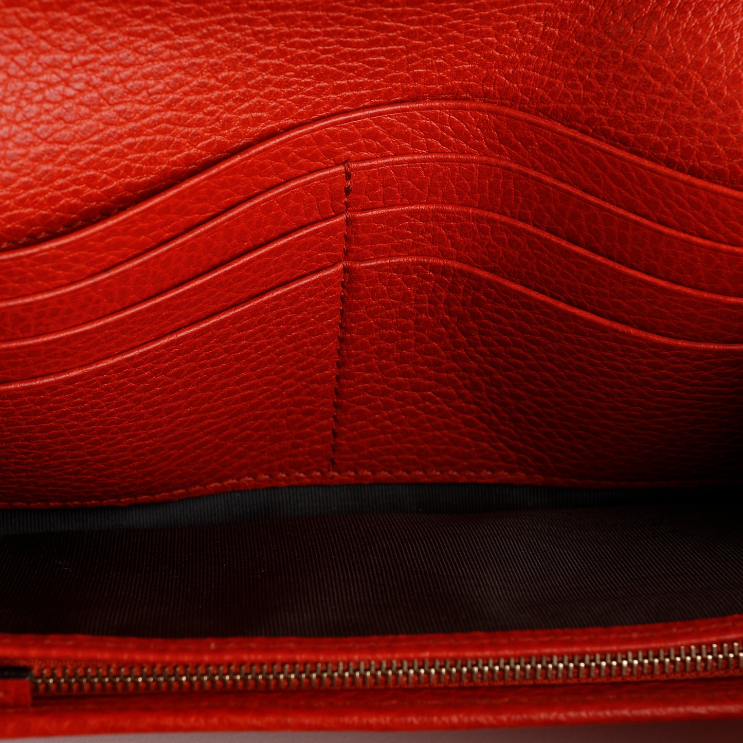 Swing Continental Wallet, Red Calfskin