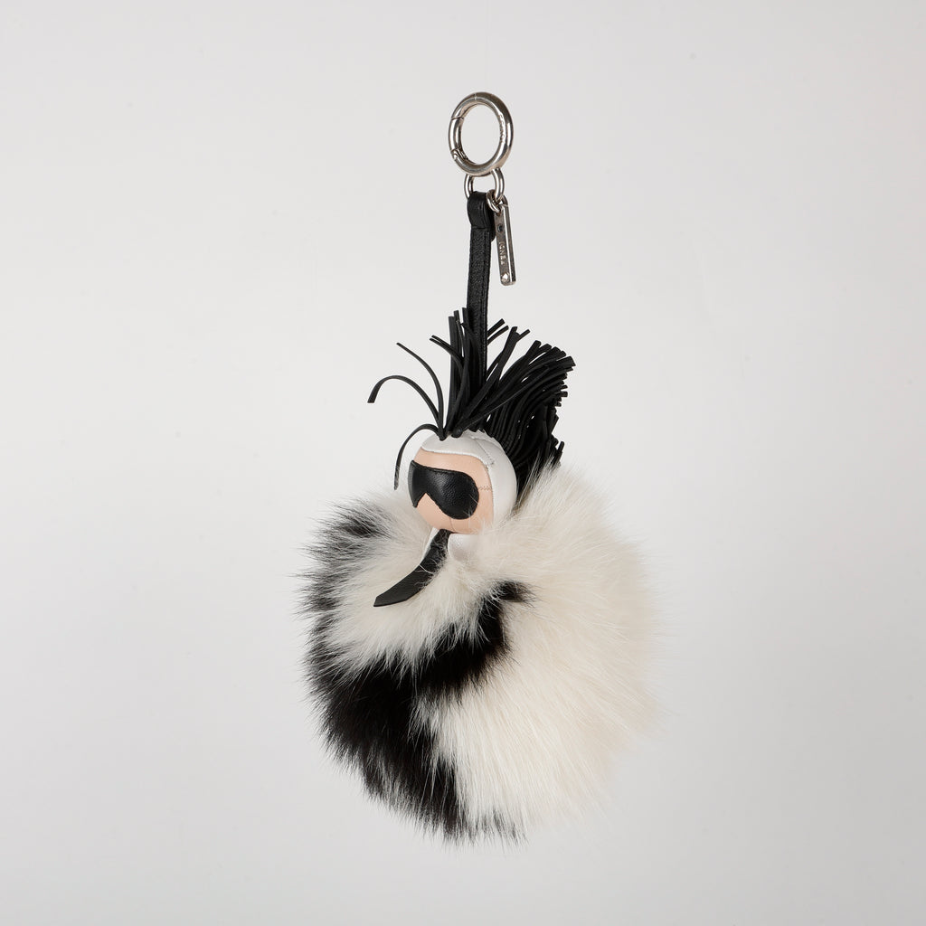 Mink Karlito Bag Charm