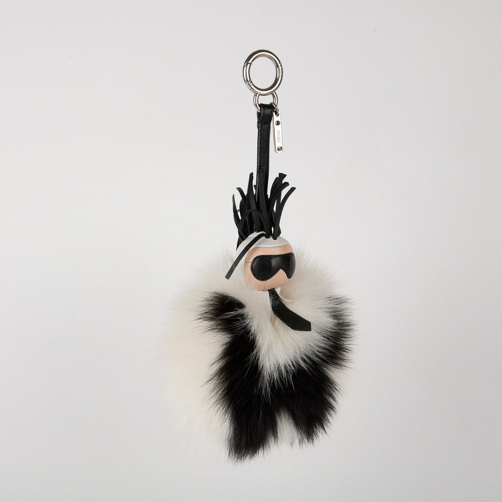 Mink Karlito Bag Charm