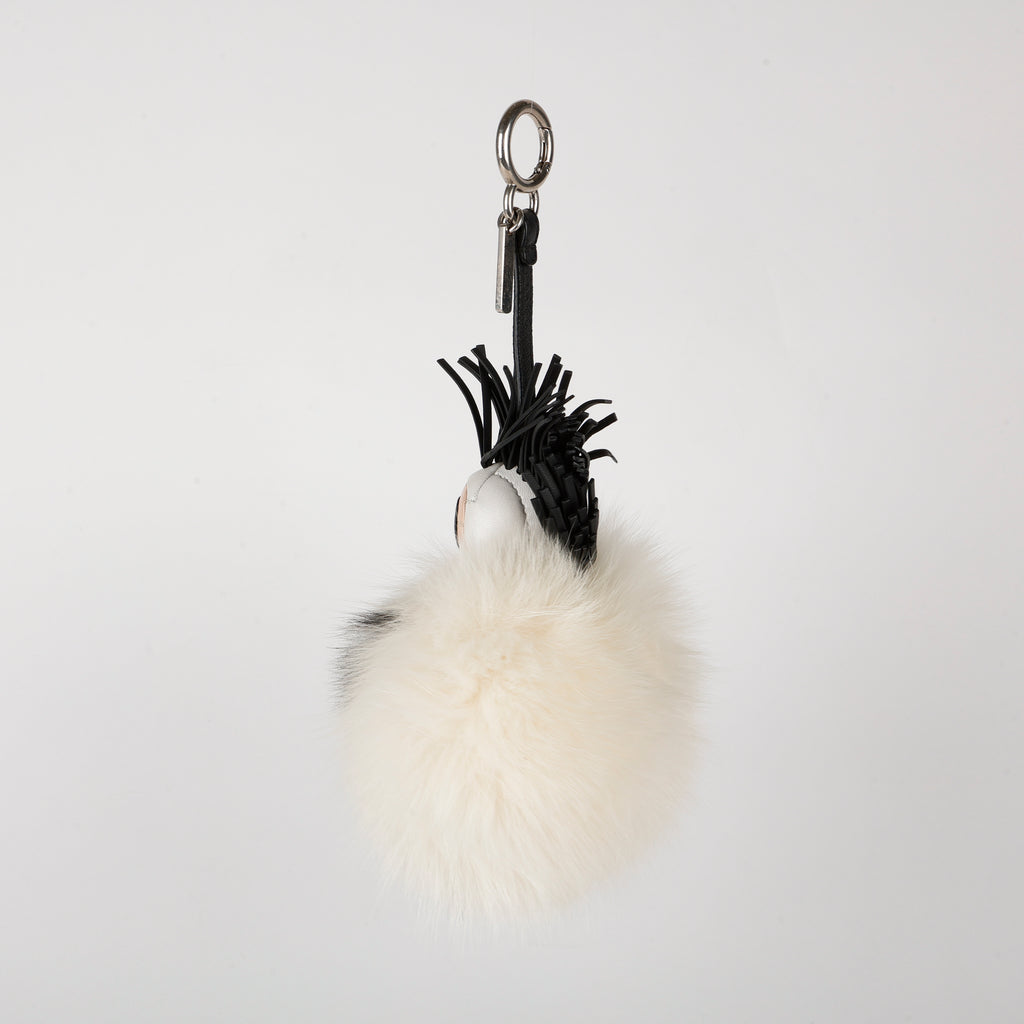 Mink Karlito Bag Charm