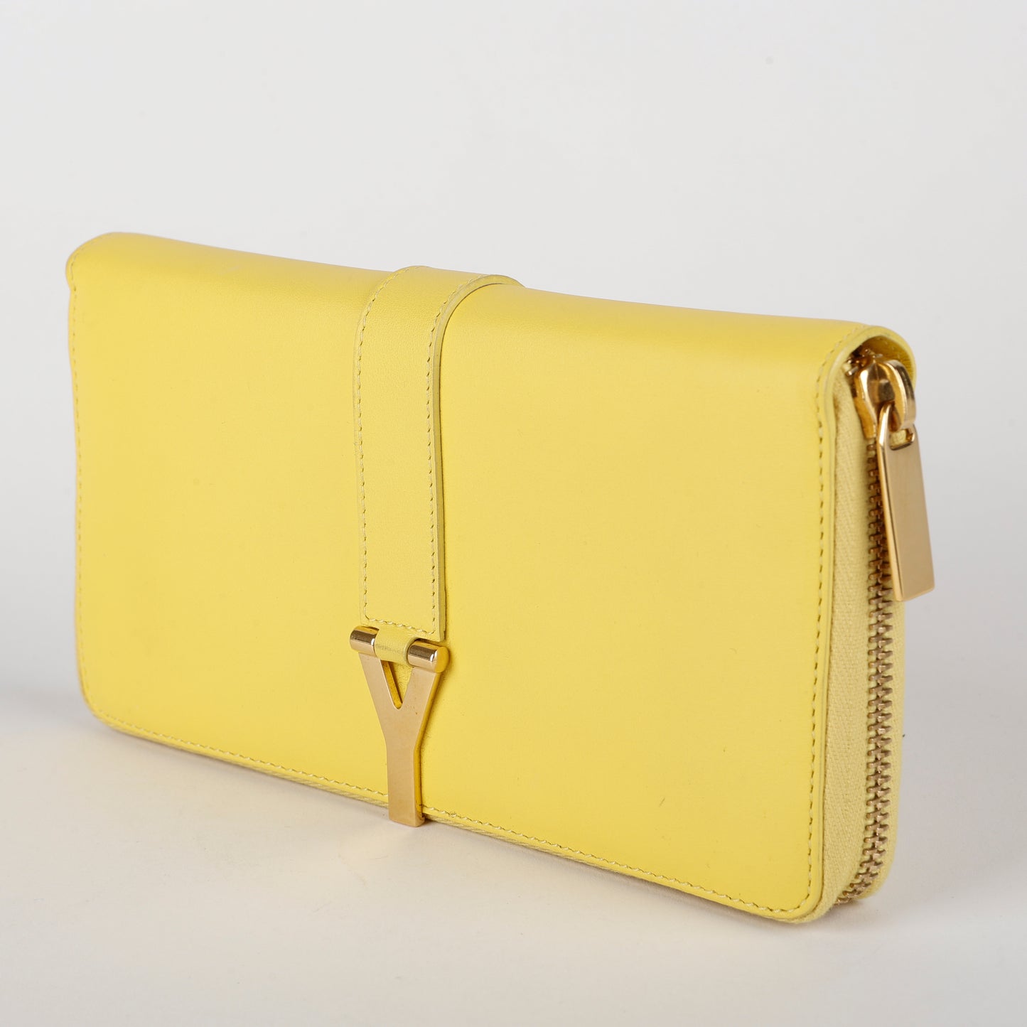 Y Zip Around Wallet, Yellow