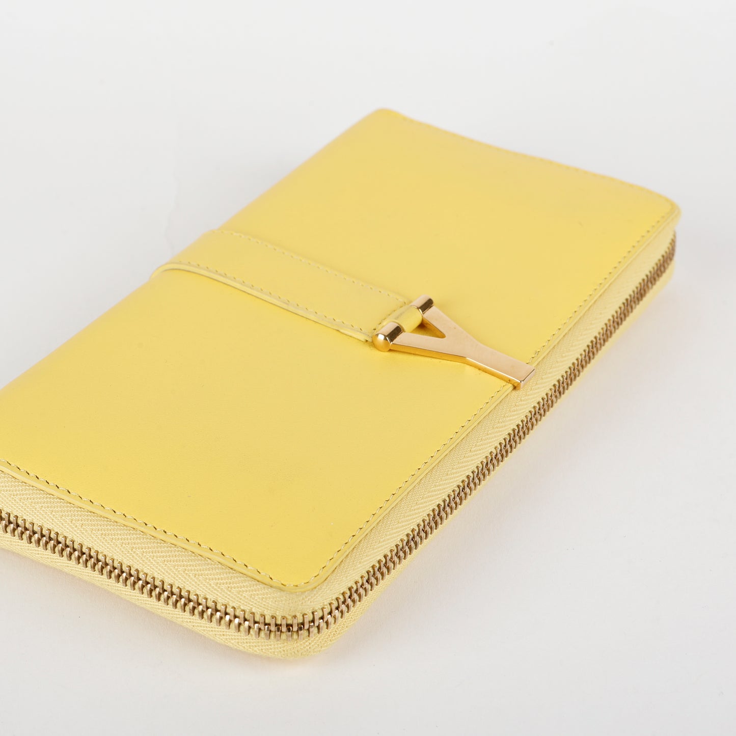 Y Zip Around Wallet, Yellow