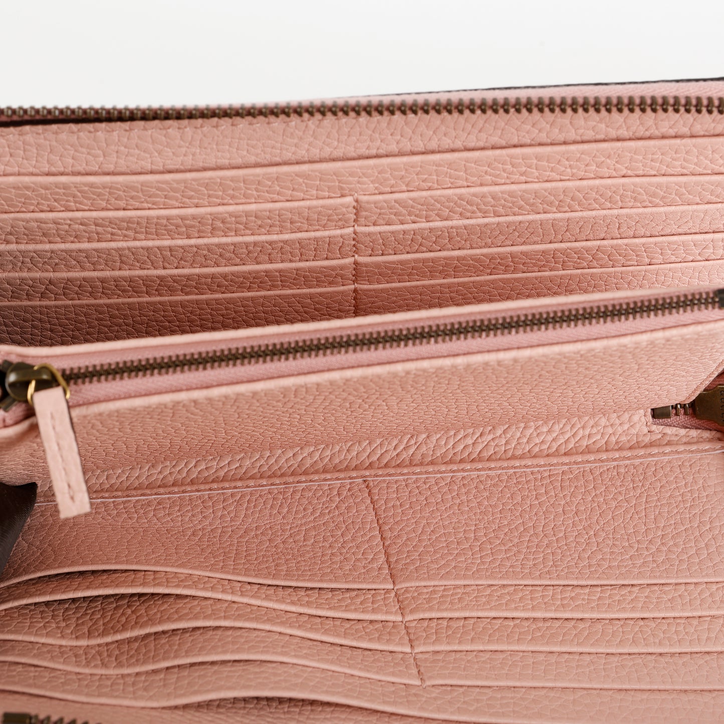 Blind For Love Zip Around Wallet on Wristlet, Light Pink