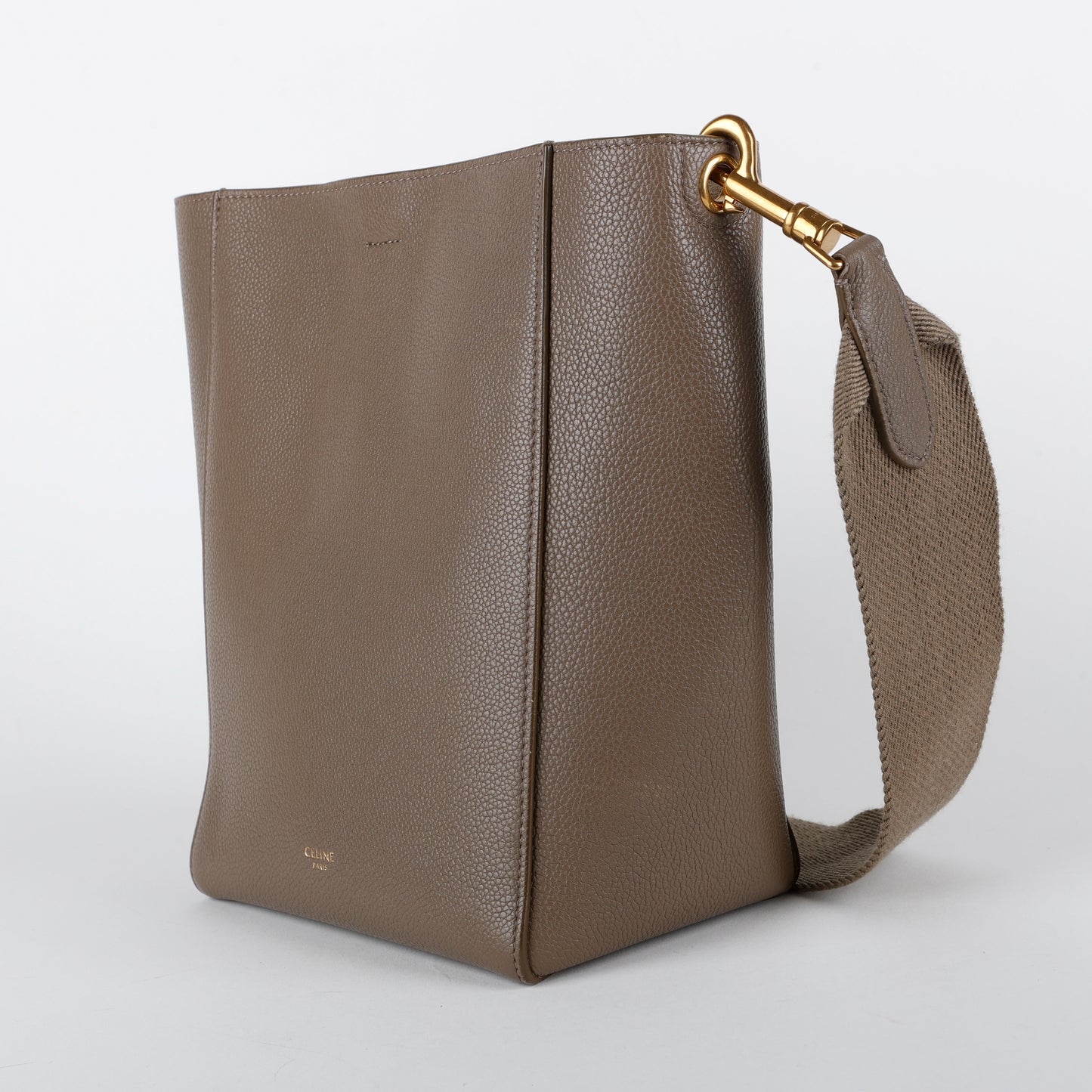 Small Sangle Seau Bag, Grey 967