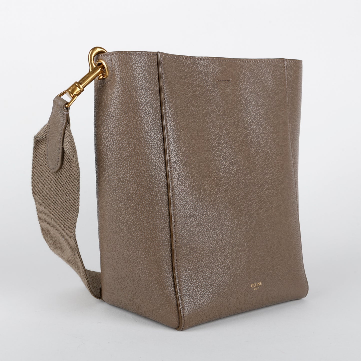 Small Sangle Seau Bag, Grey 967