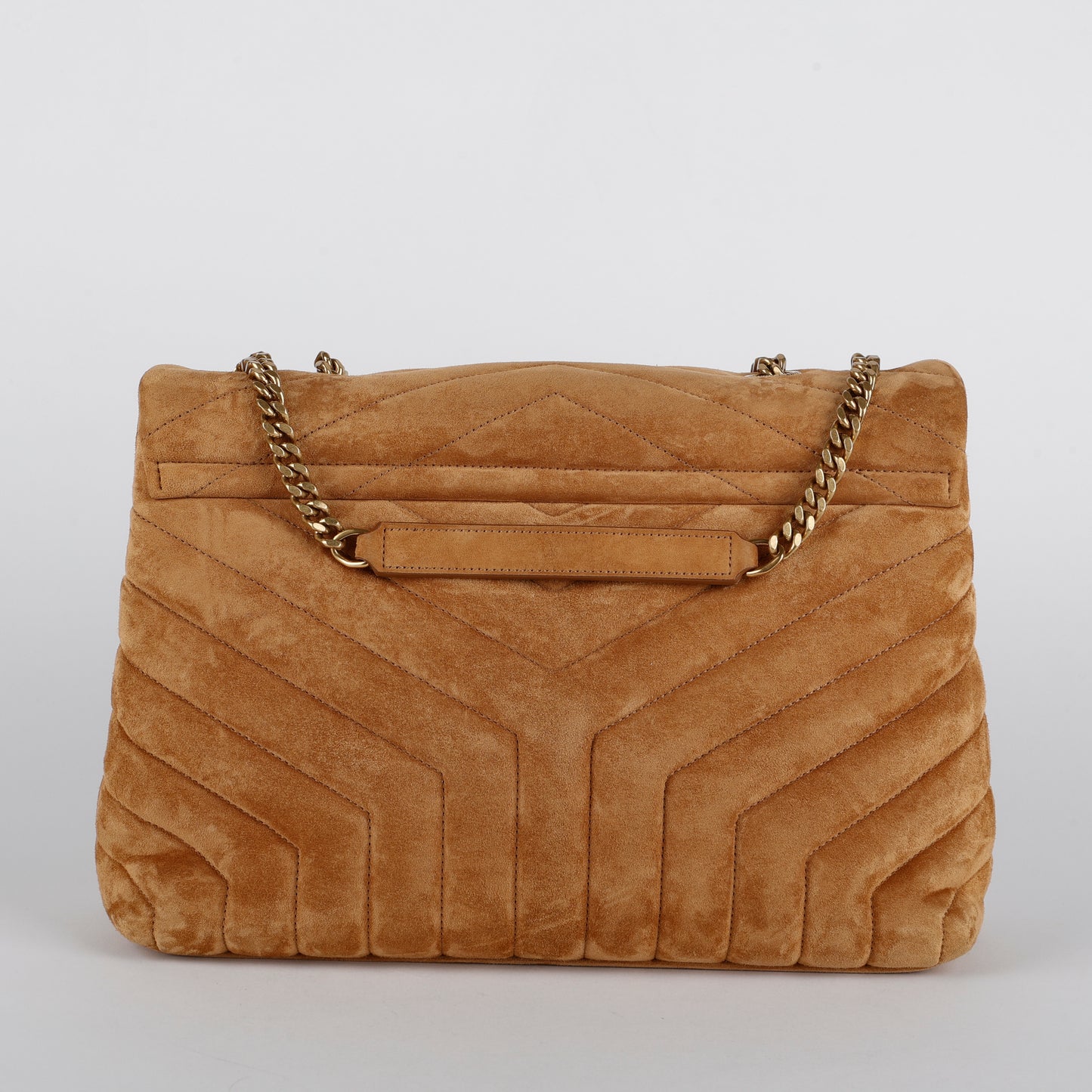 Medium LouLou, Caramel Suede