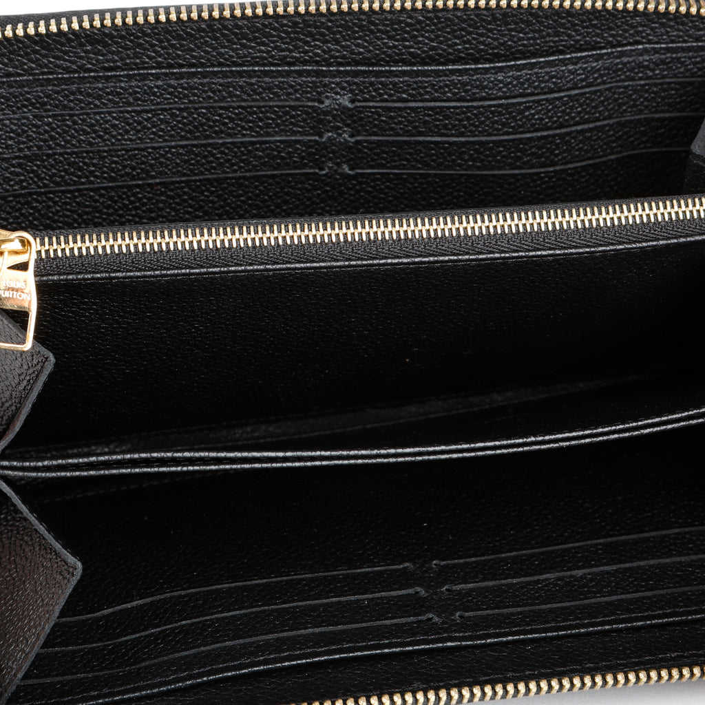 Zippy Wallet, Black Empreinte