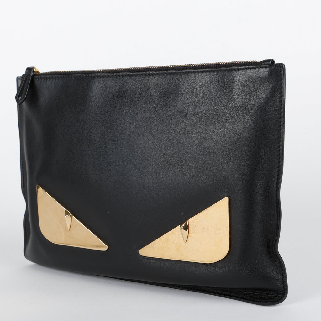 Elite Monster Eyes Pouch, Black/Gold