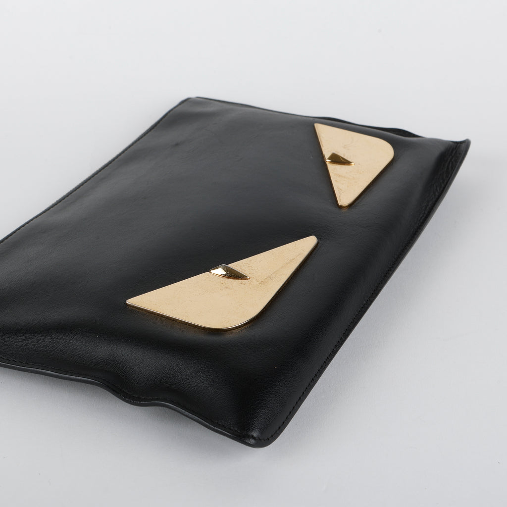 Elite Monster Eyes Pouch, Black/Gold