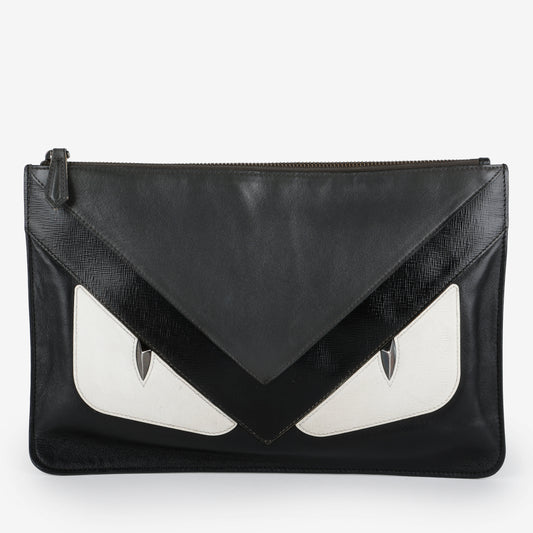 Elite Monster Eyes Pouch, Black Graphite