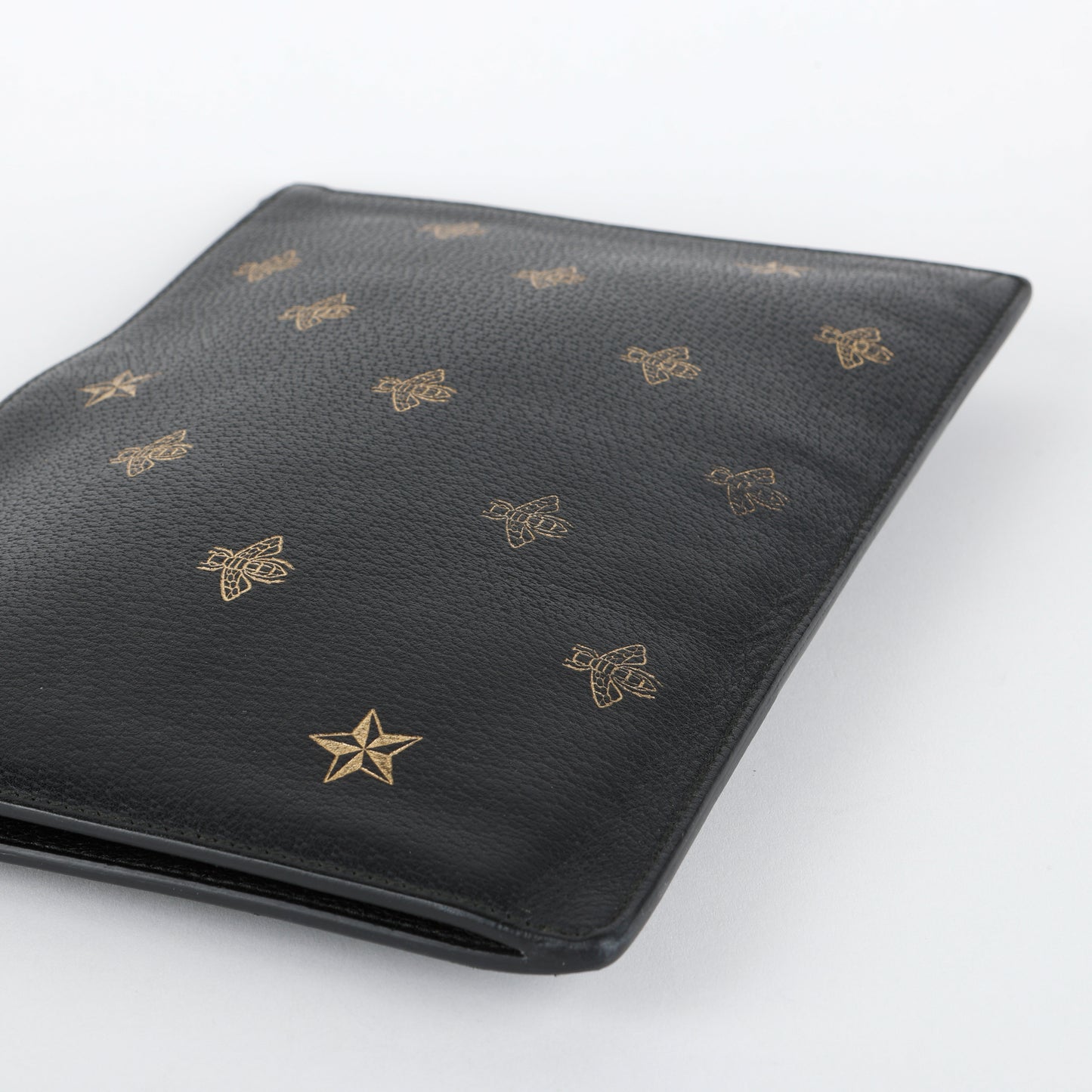 Bee Star Wristlet, Black/Gold