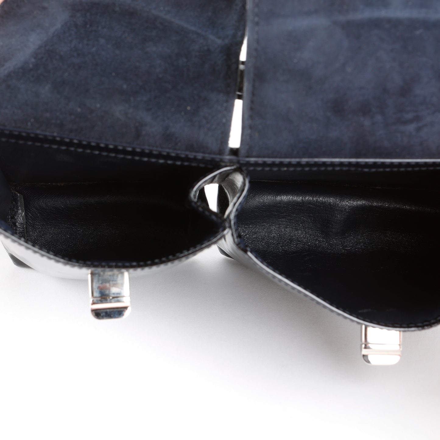 Tom Ford "BY FAR Billy" Shoulder Bag, Black Patent Calfskin