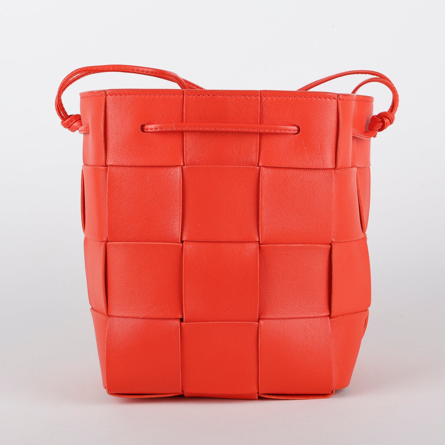 Small Cassette Bucket, Coral Red