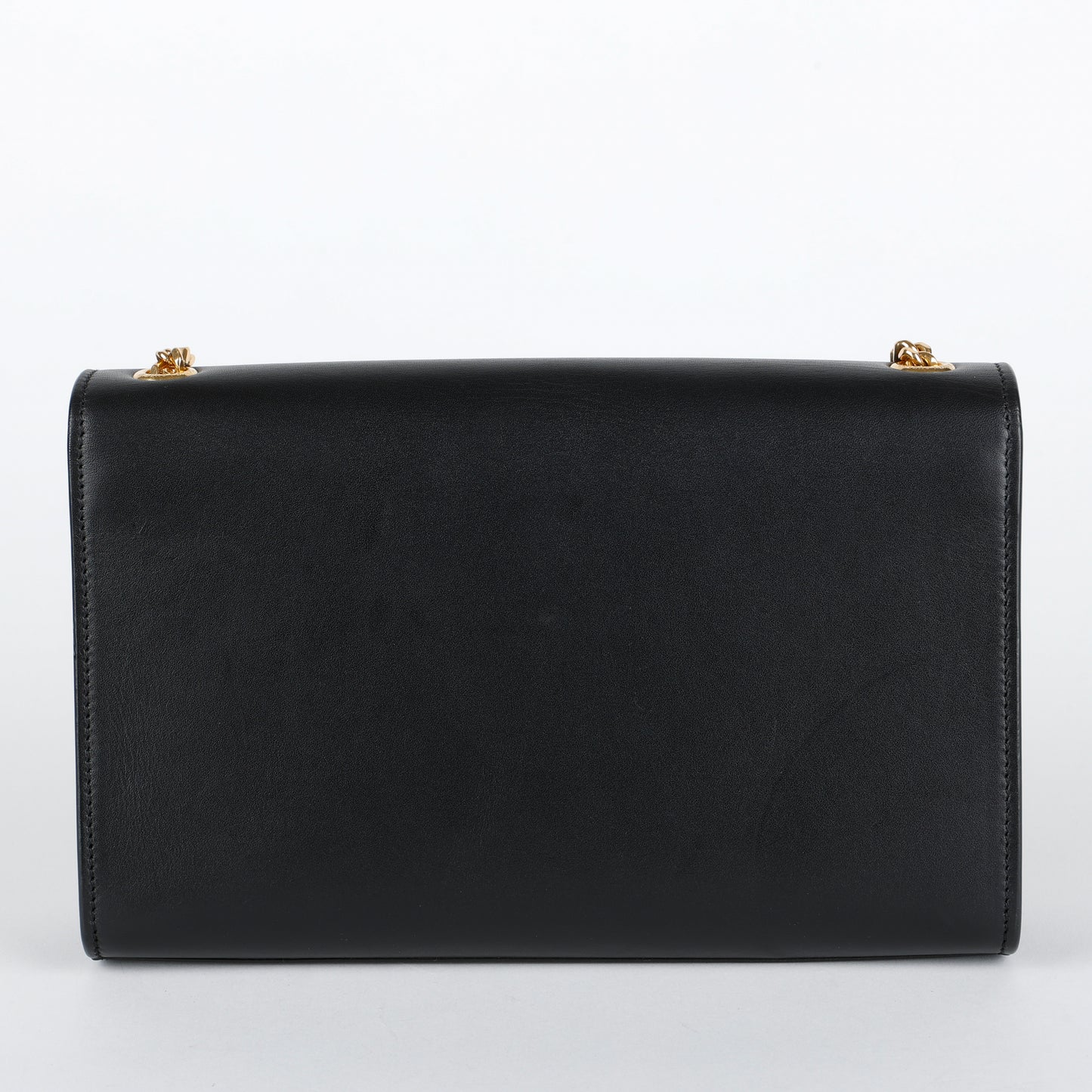 Medium Kate Tassel Bag, Black Smooth Calfskin