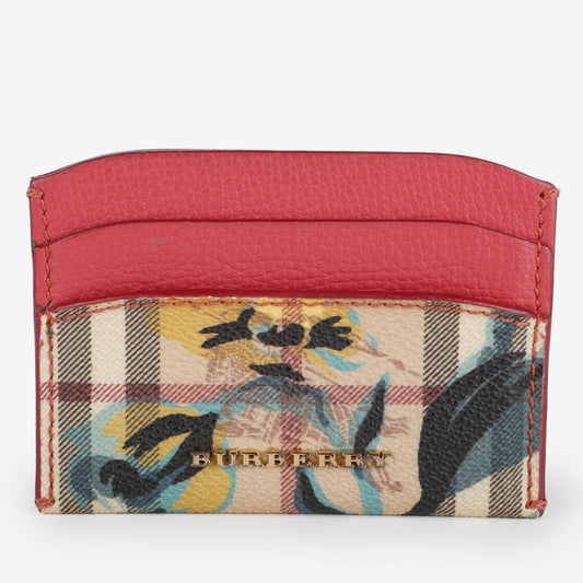 Izzy Card Holder, Haymarket Flow Coated Canvas