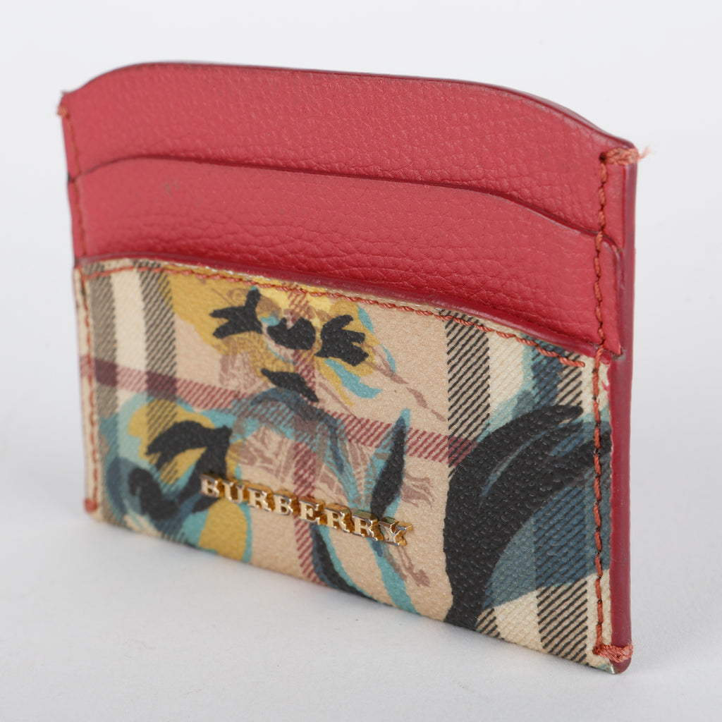 Izzy Card Holder, Haymarket Flow Coated Canvas