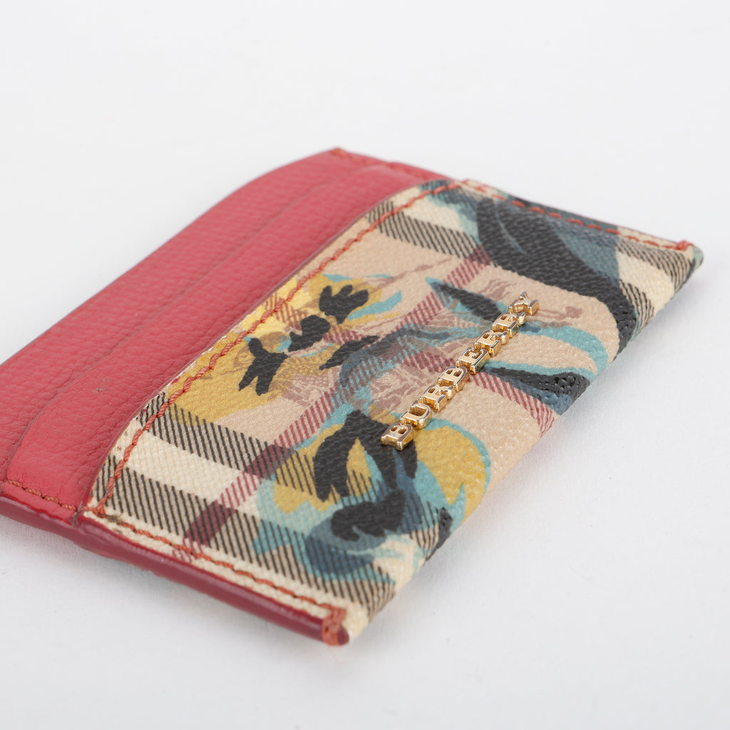 Izzy Card Holder, Haymarket Flow Coated Canvas