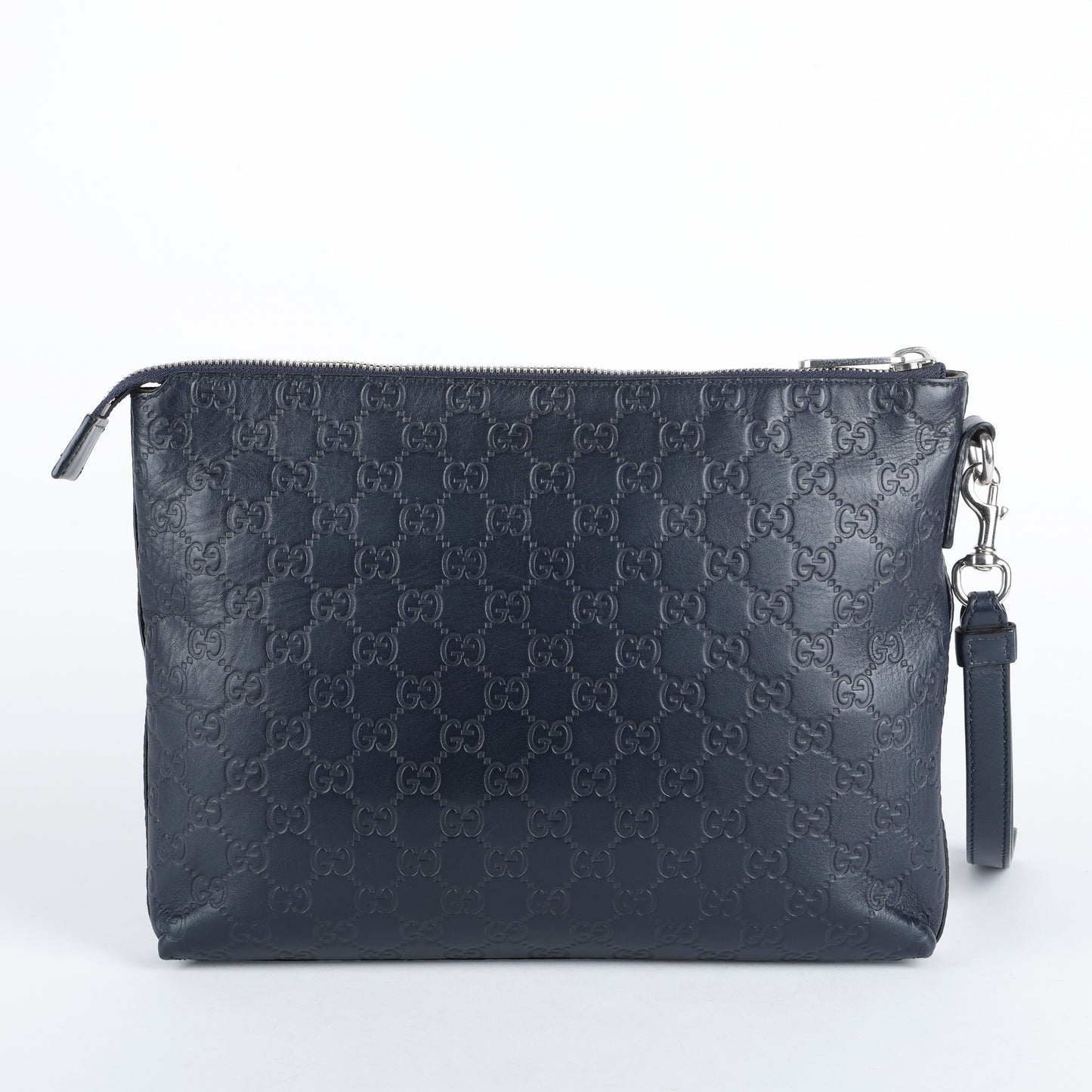 Wristlet Clutch Guccisima Leather, Black