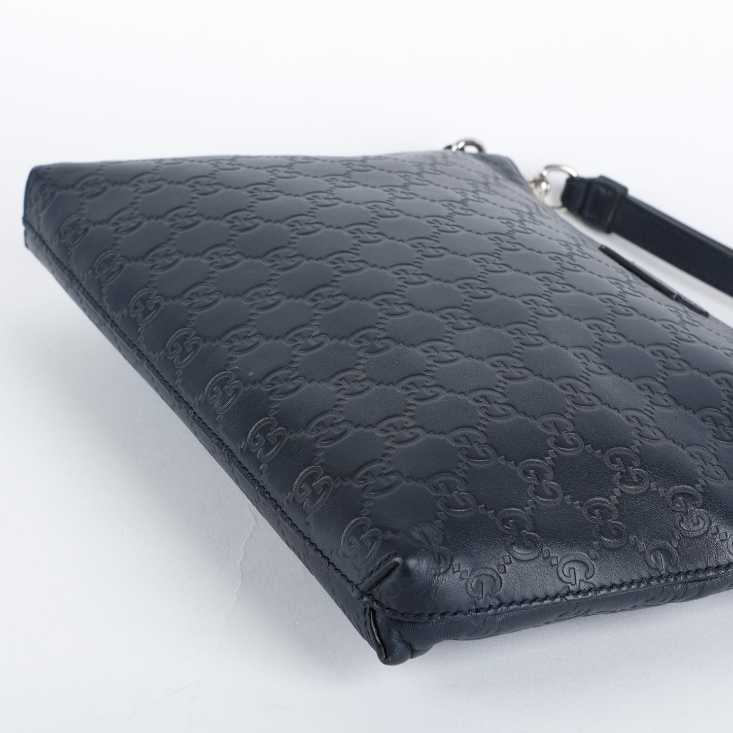 Wristlet Clutch Guccisima Leather, Black