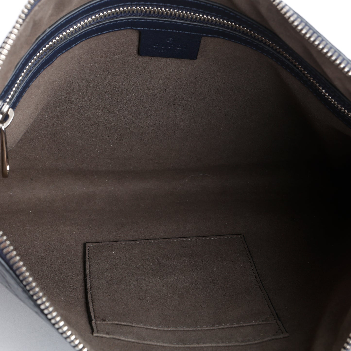 Wristlet Clutch Guccisima Leather, Black
