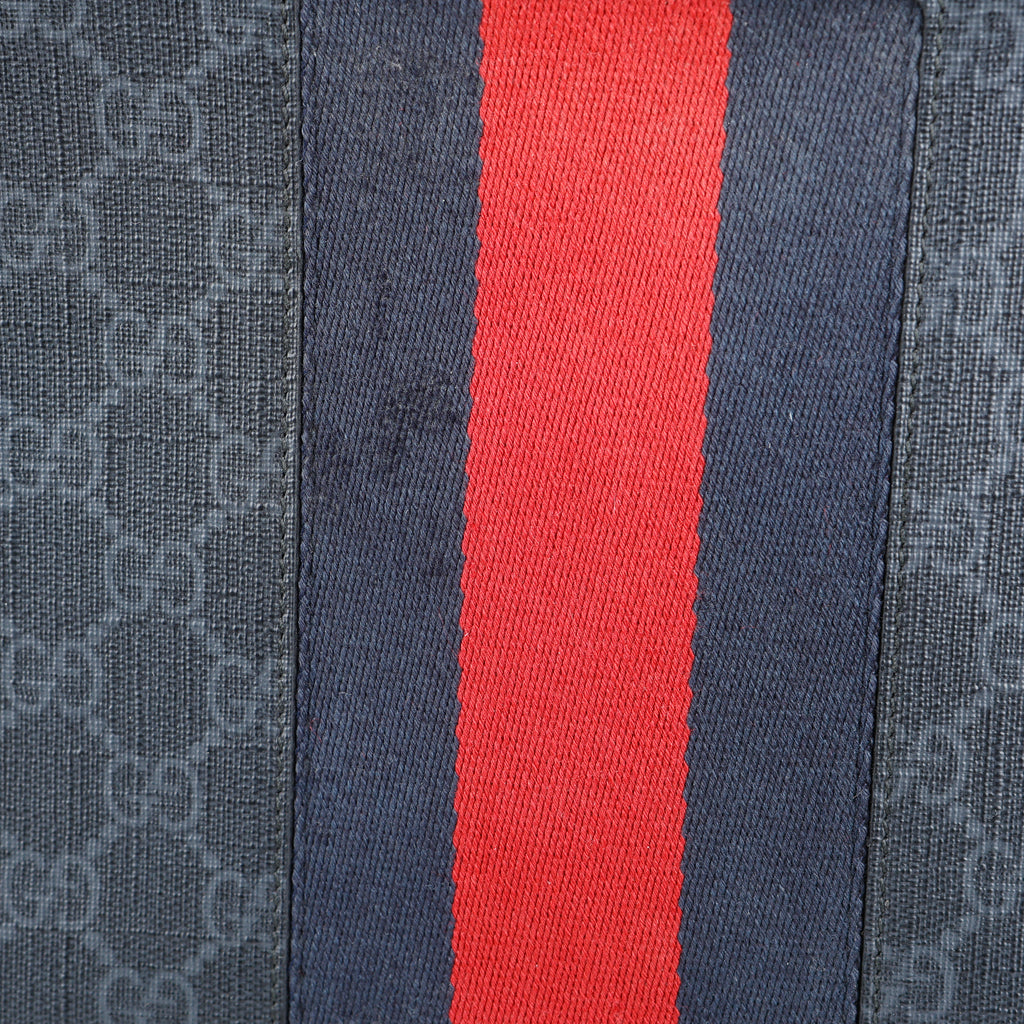 Supreme New Web Cosmetic Case, Black/Grey